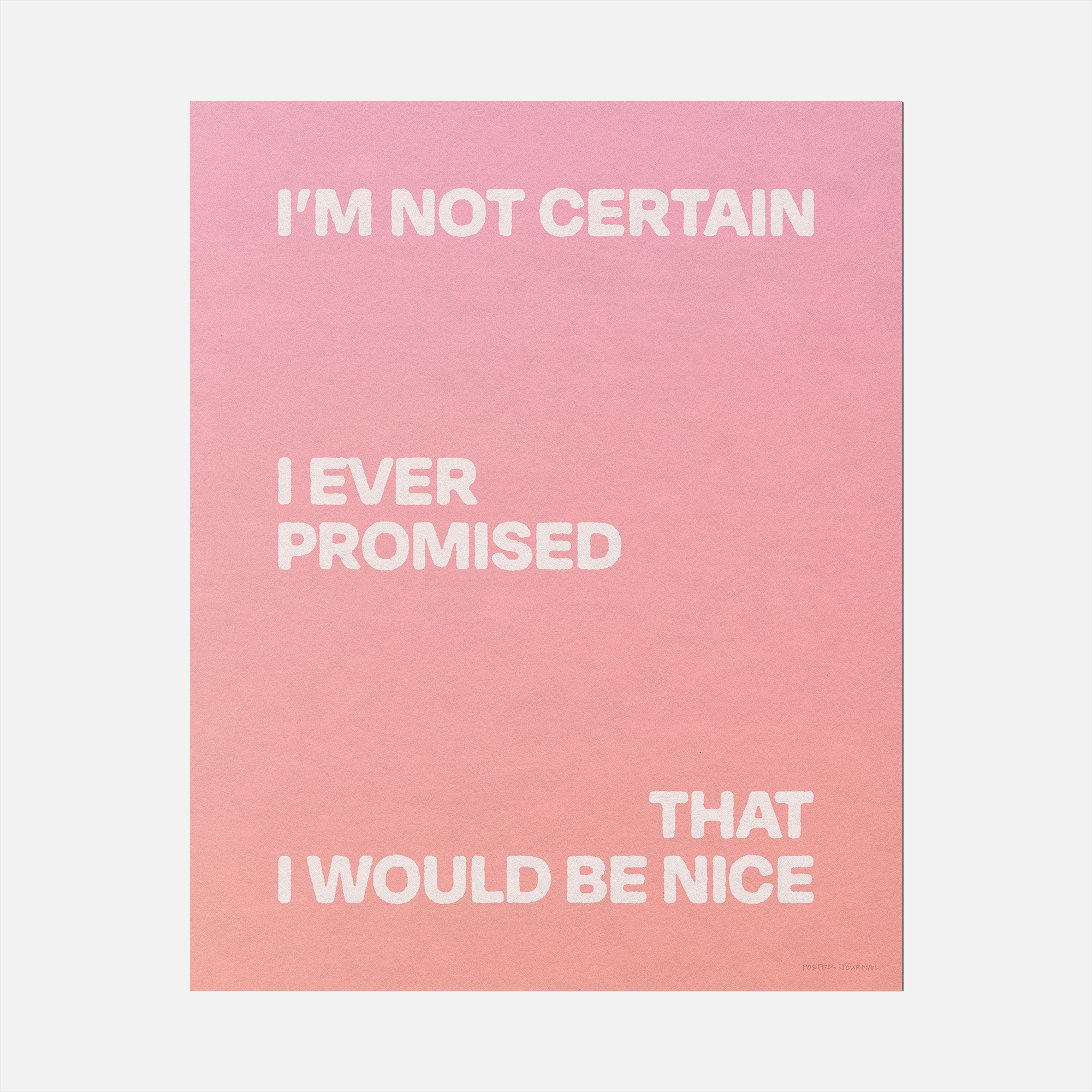 PROMISED PRINT