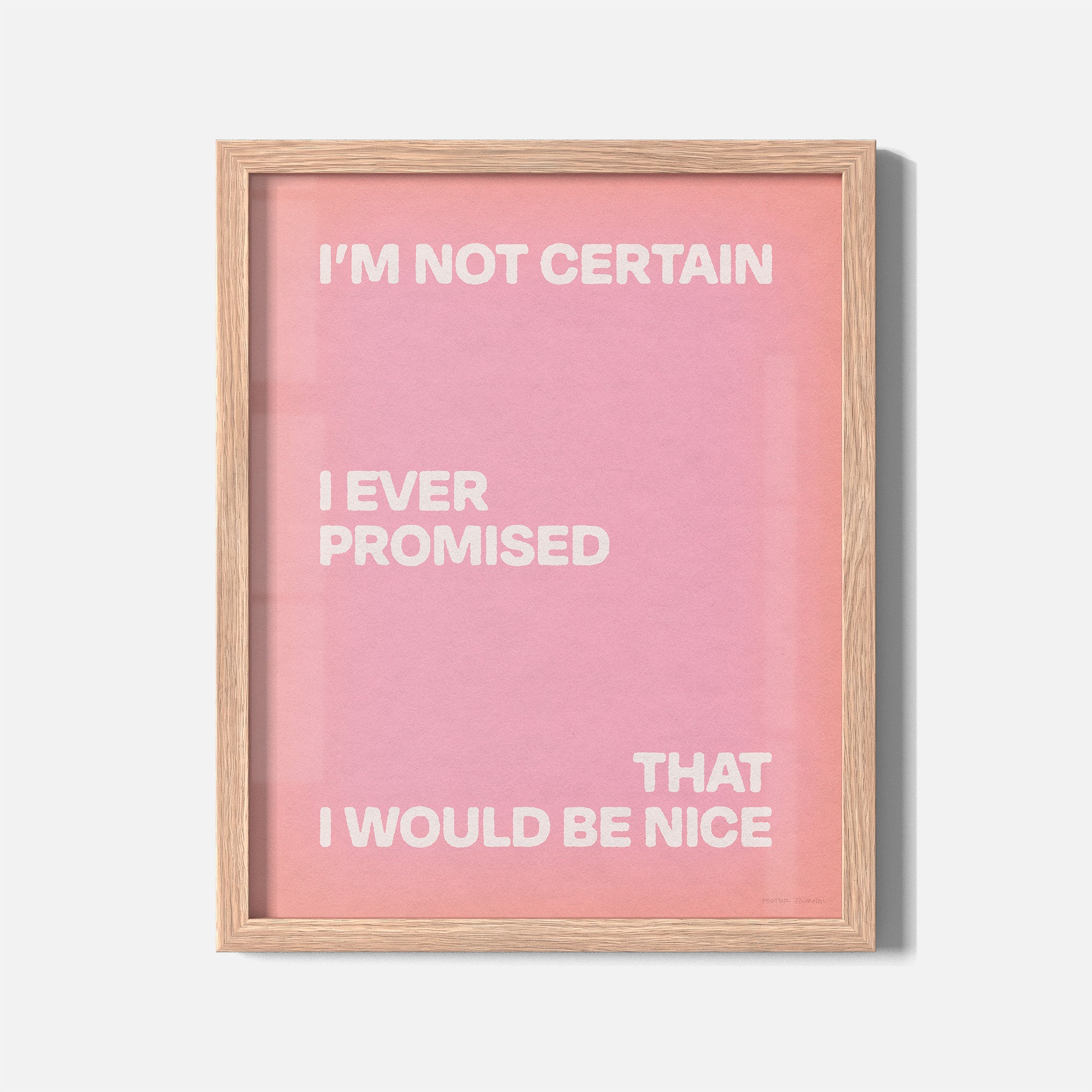 PROMISED PRINT