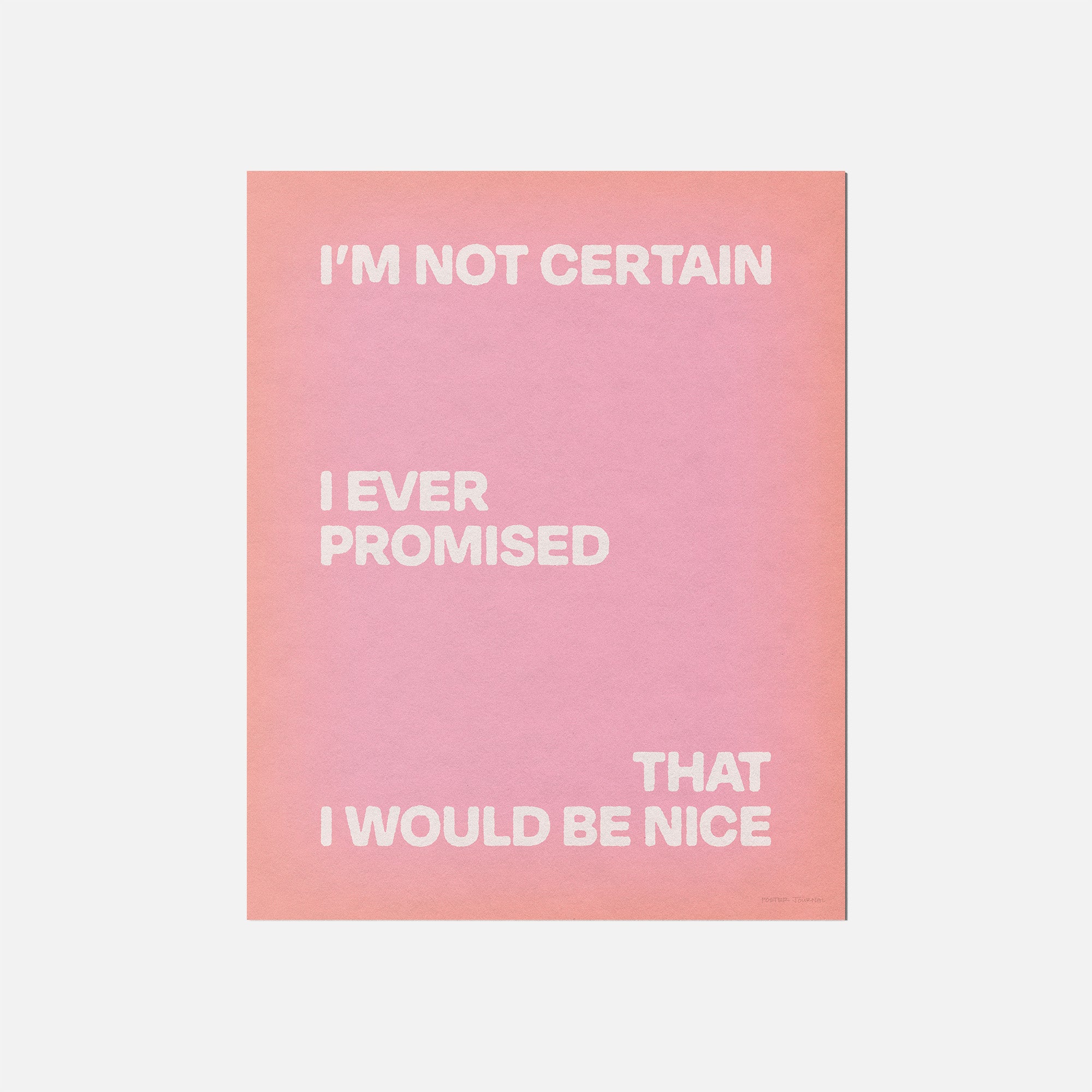 PROMISED PRINT