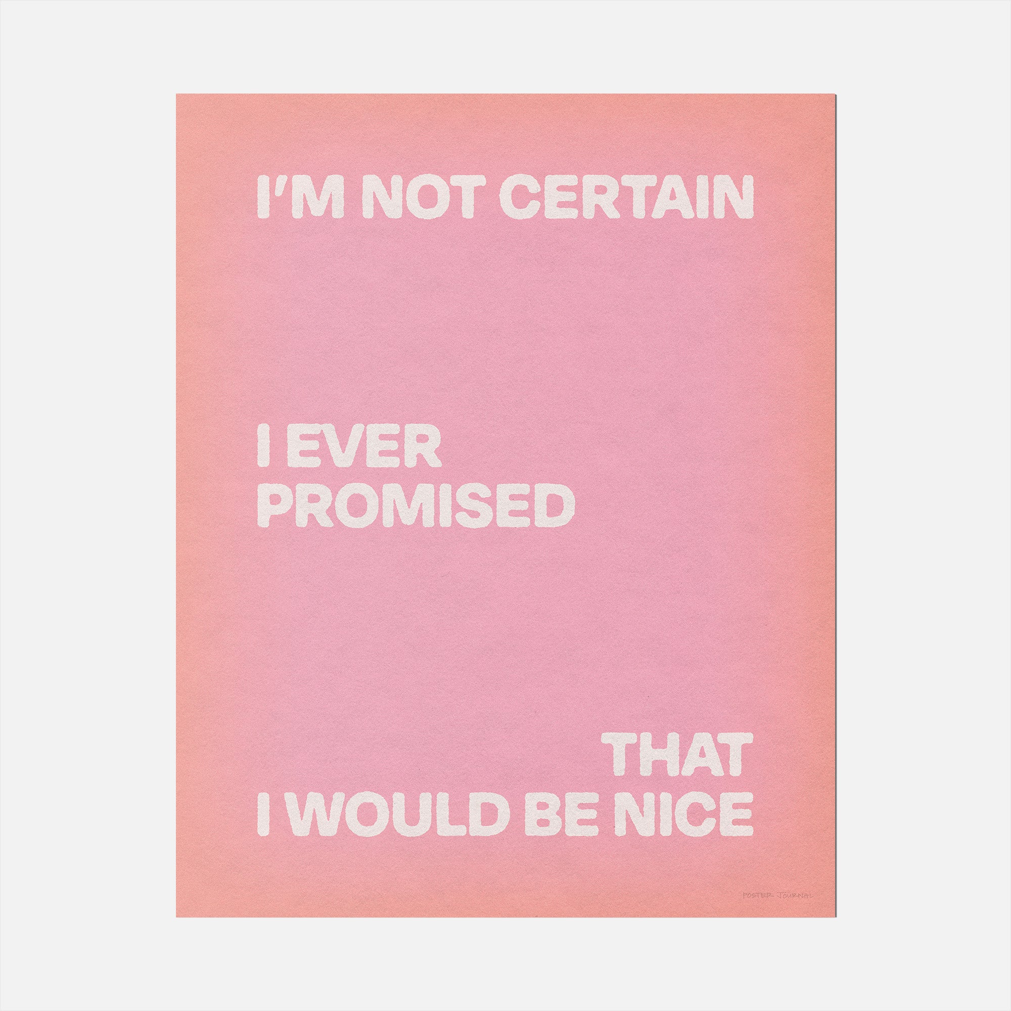 PROMISED PRINT