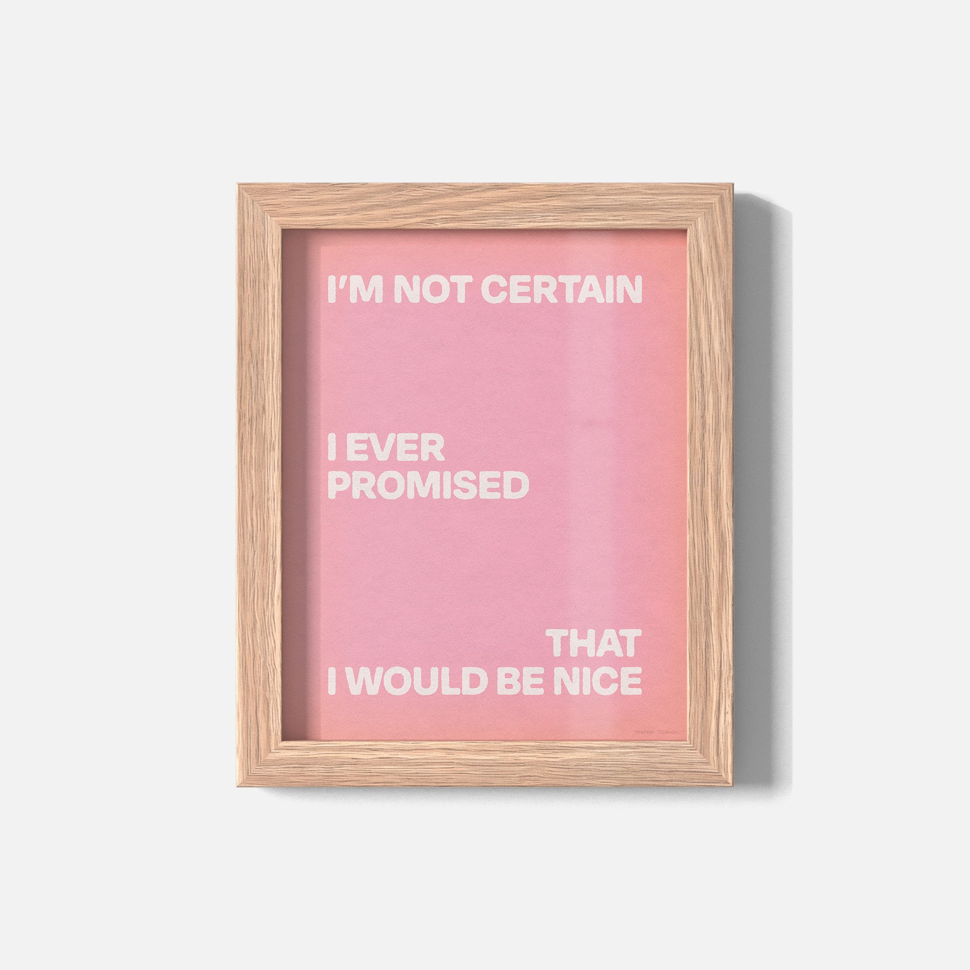 PROMISED PRINT