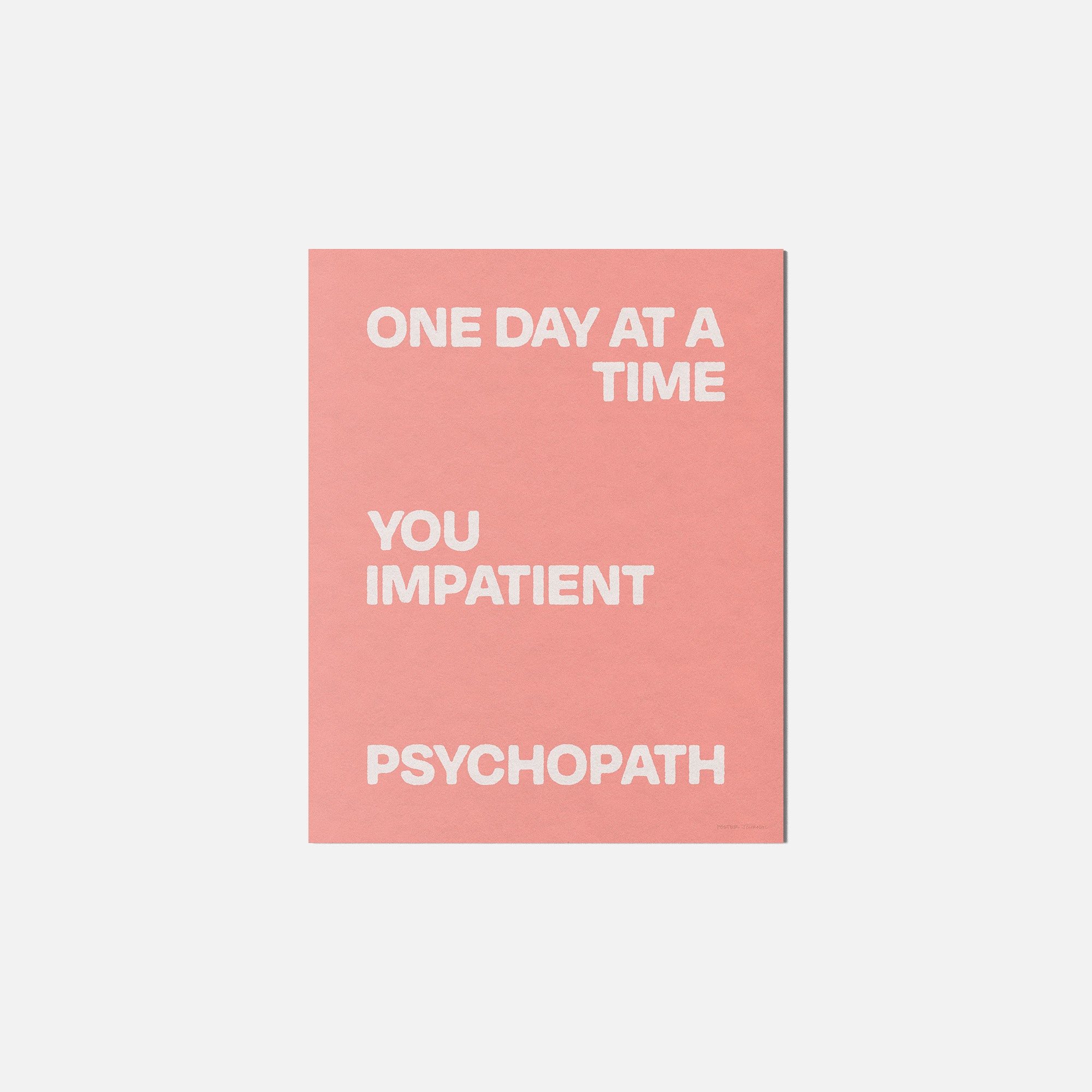 PSYCHOPATH PRINT