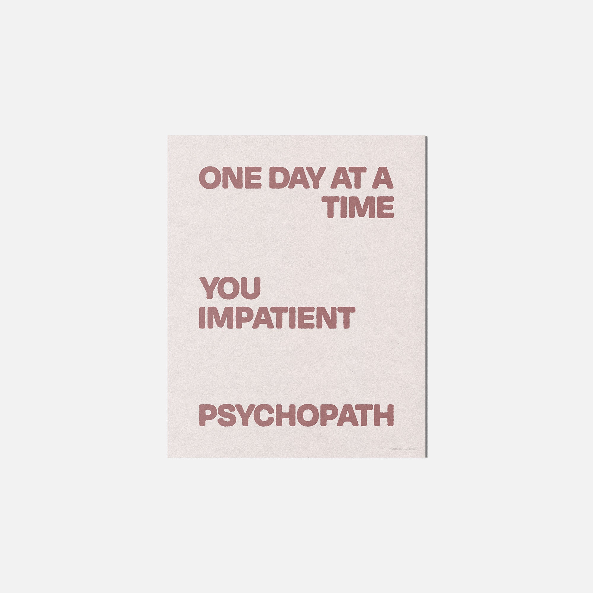 PSYCHOPATH PRINT