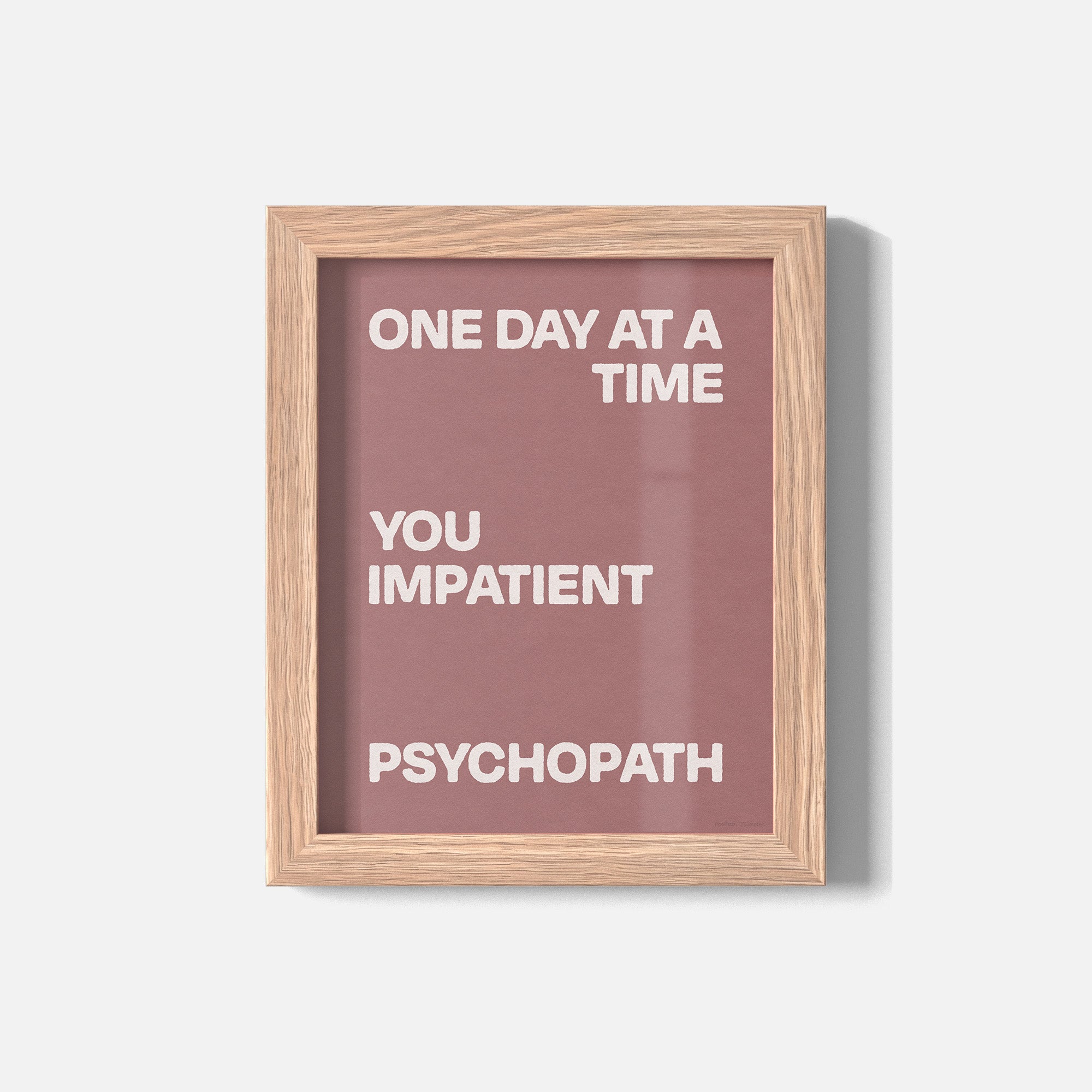 PSYCHOPATH PRINT
