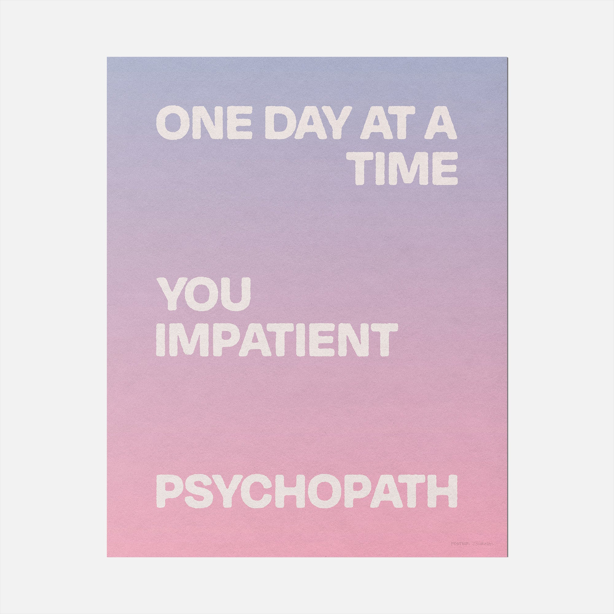 PSYCHOPATH PRINT