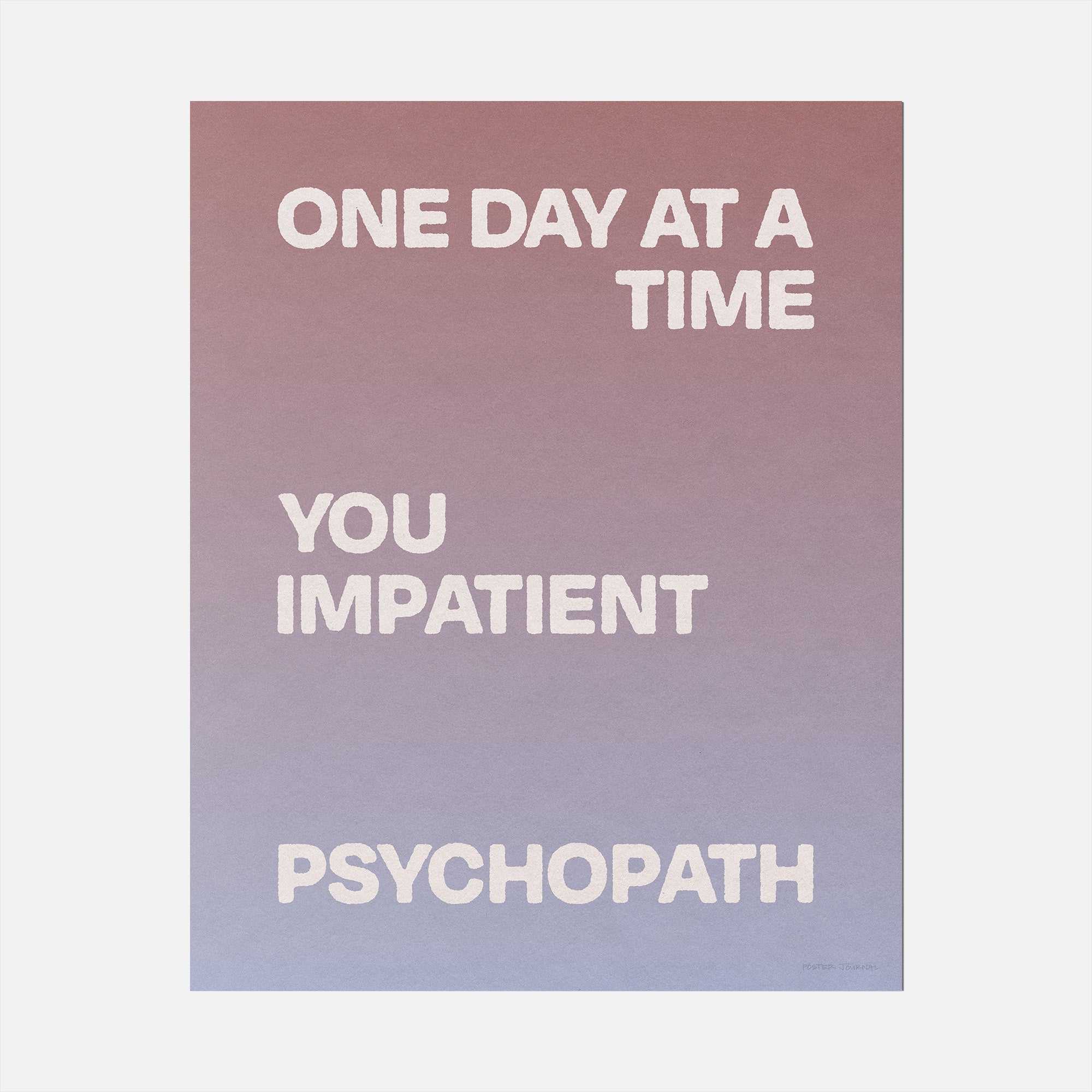 PSYCHOPATH PRINT