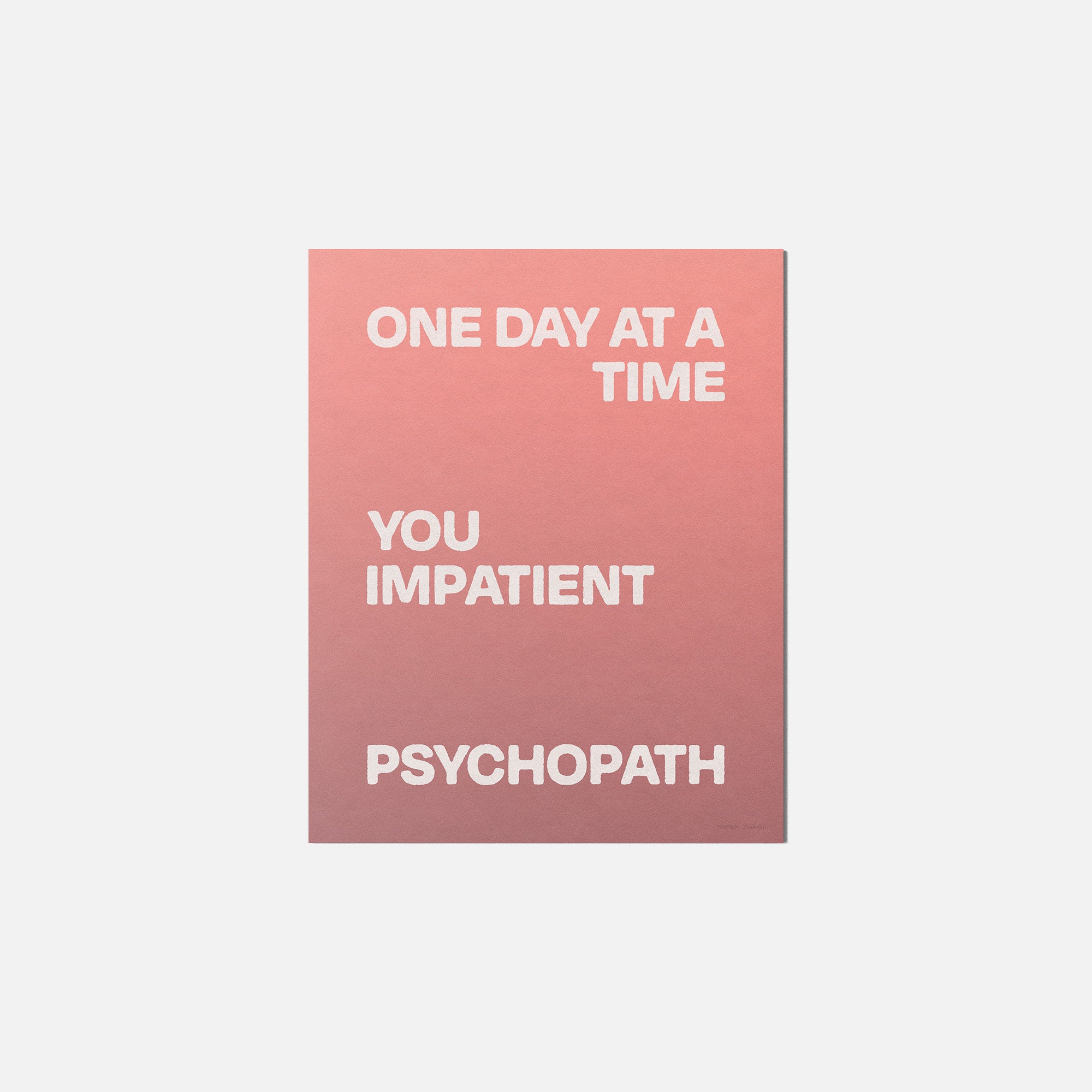 PSYCHOPATH PRINT