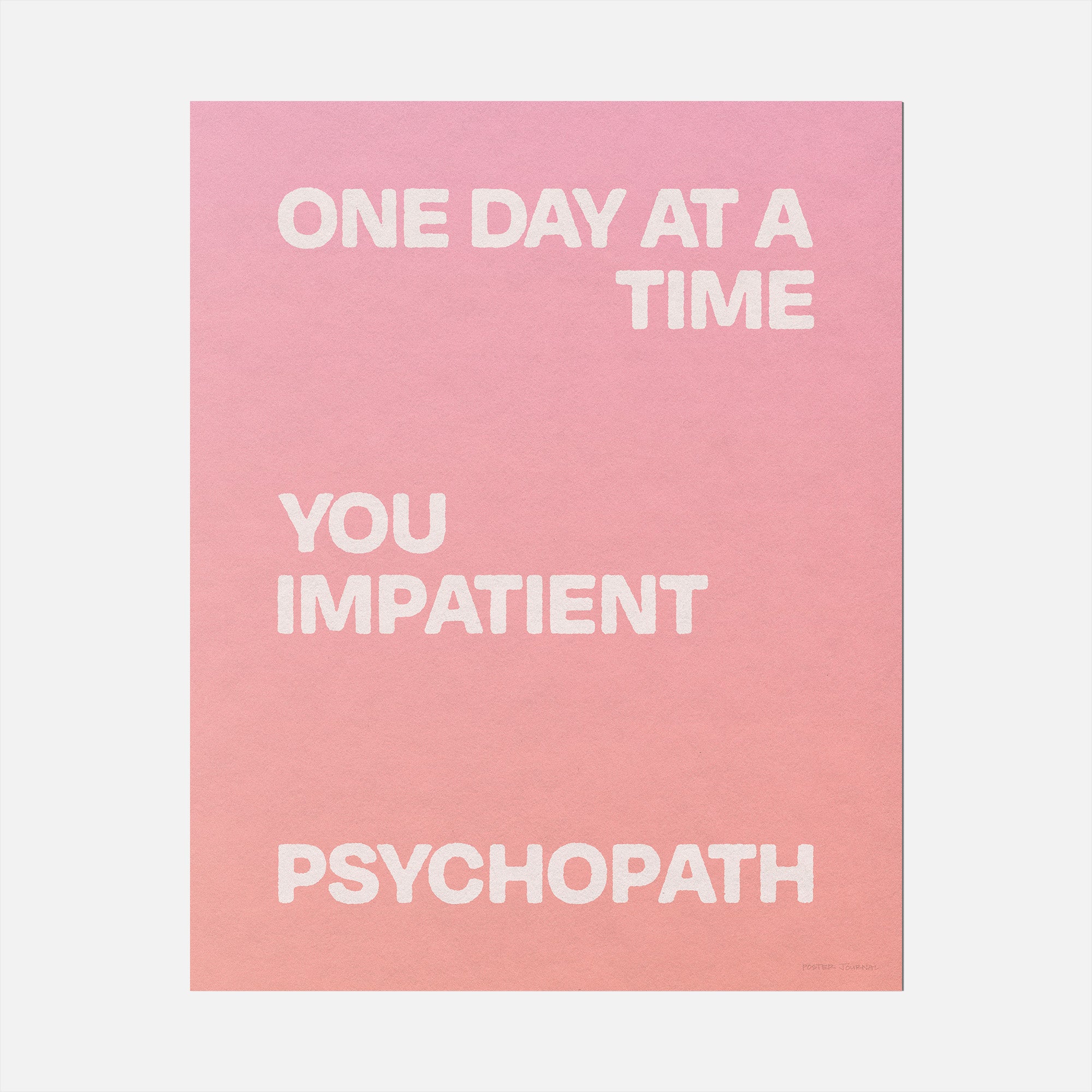 PSYCHOPATH PRINT