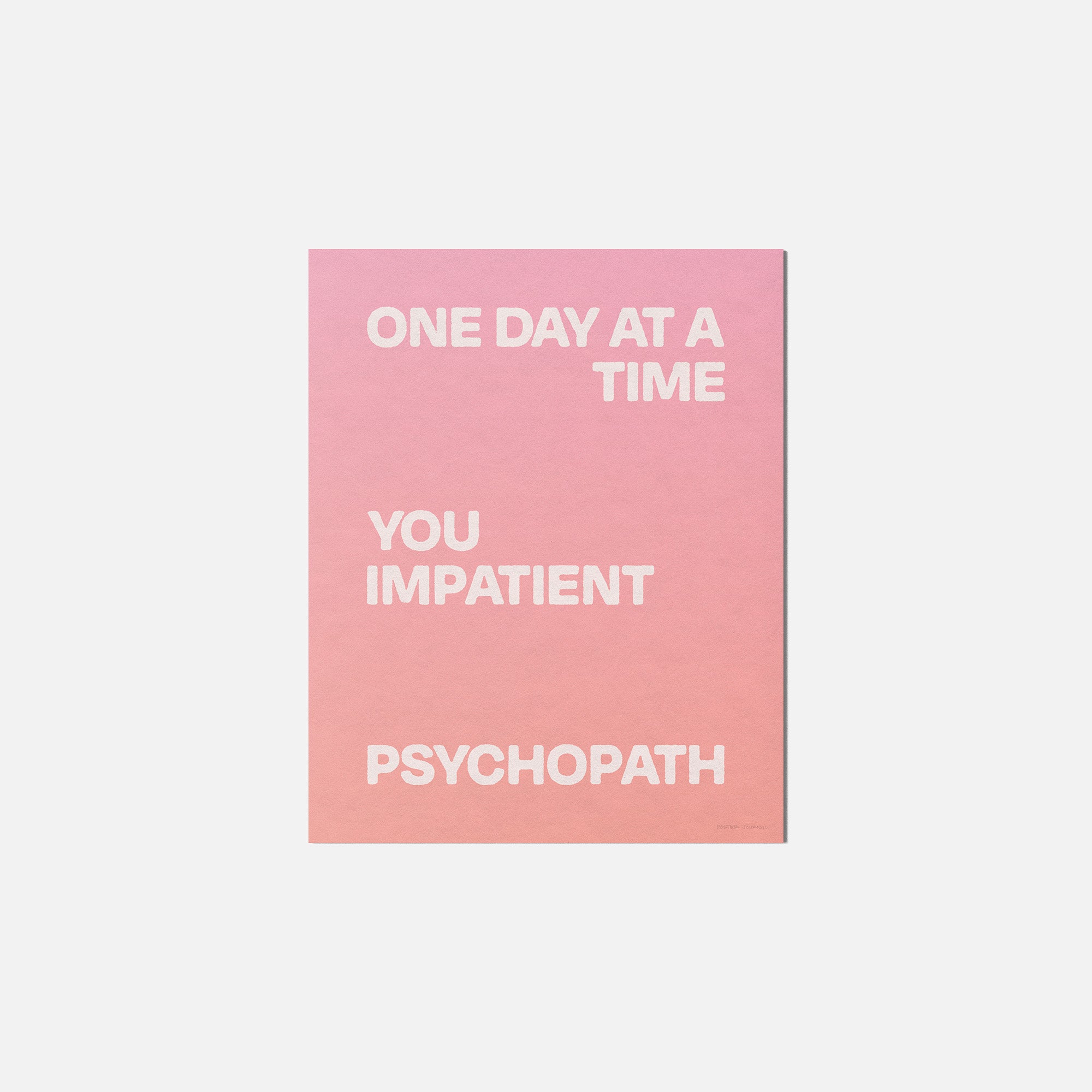PSYCHOPATH PRINT
