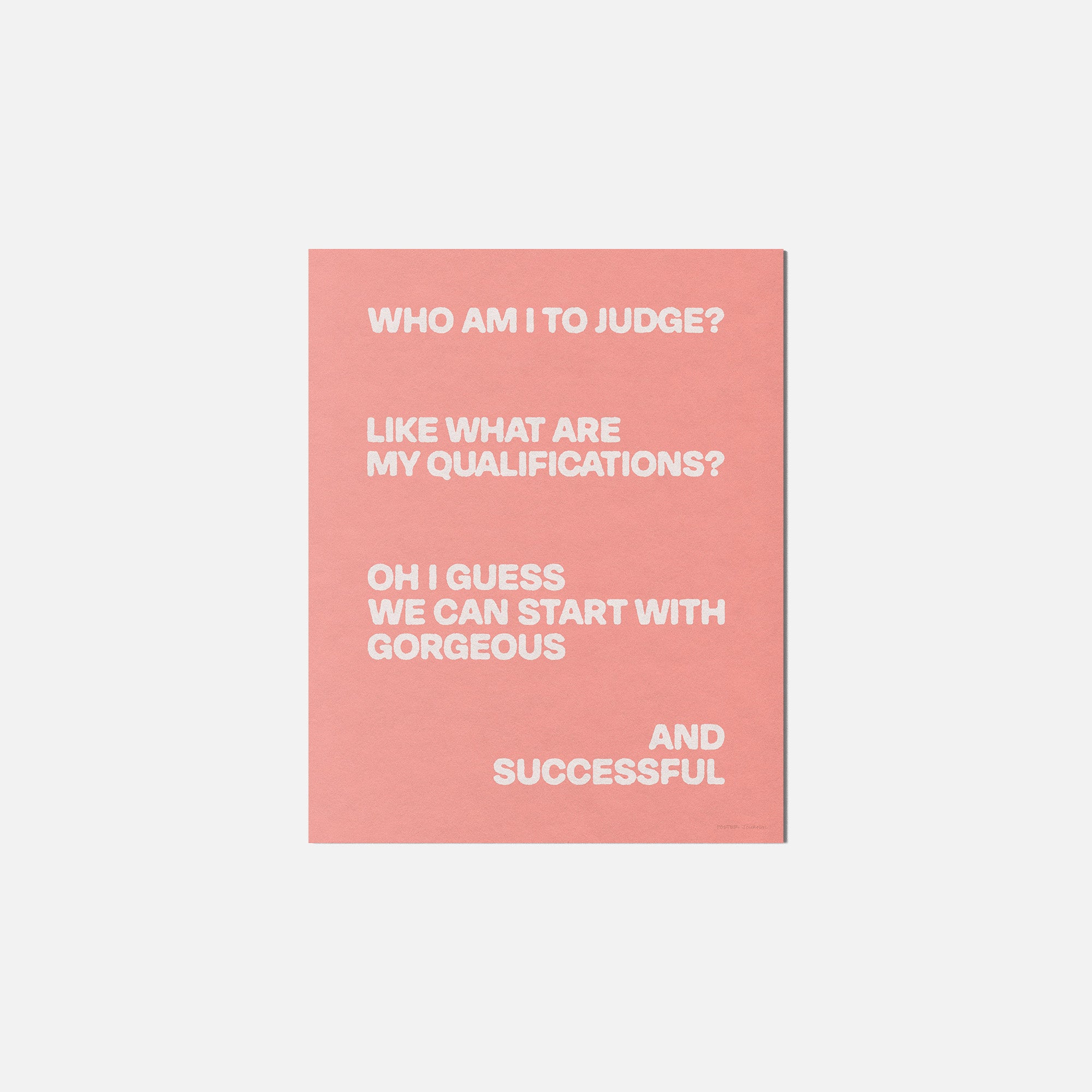 QUALIFICATIONS PRINT