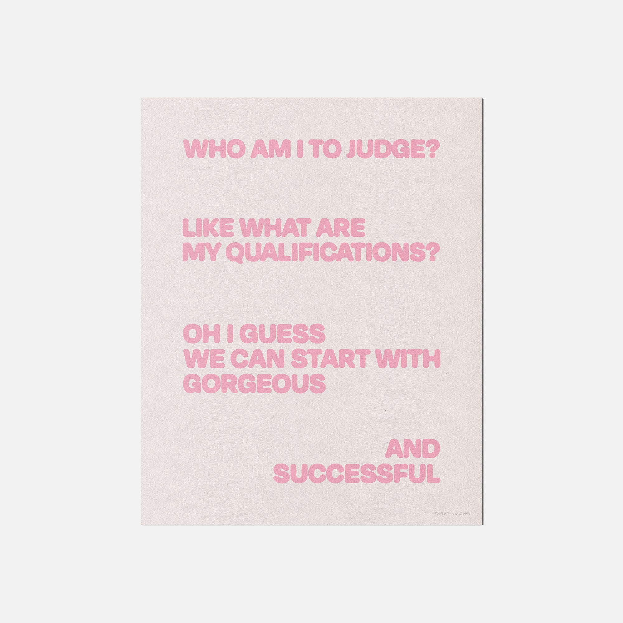 QUALIFICATIONS PRINT