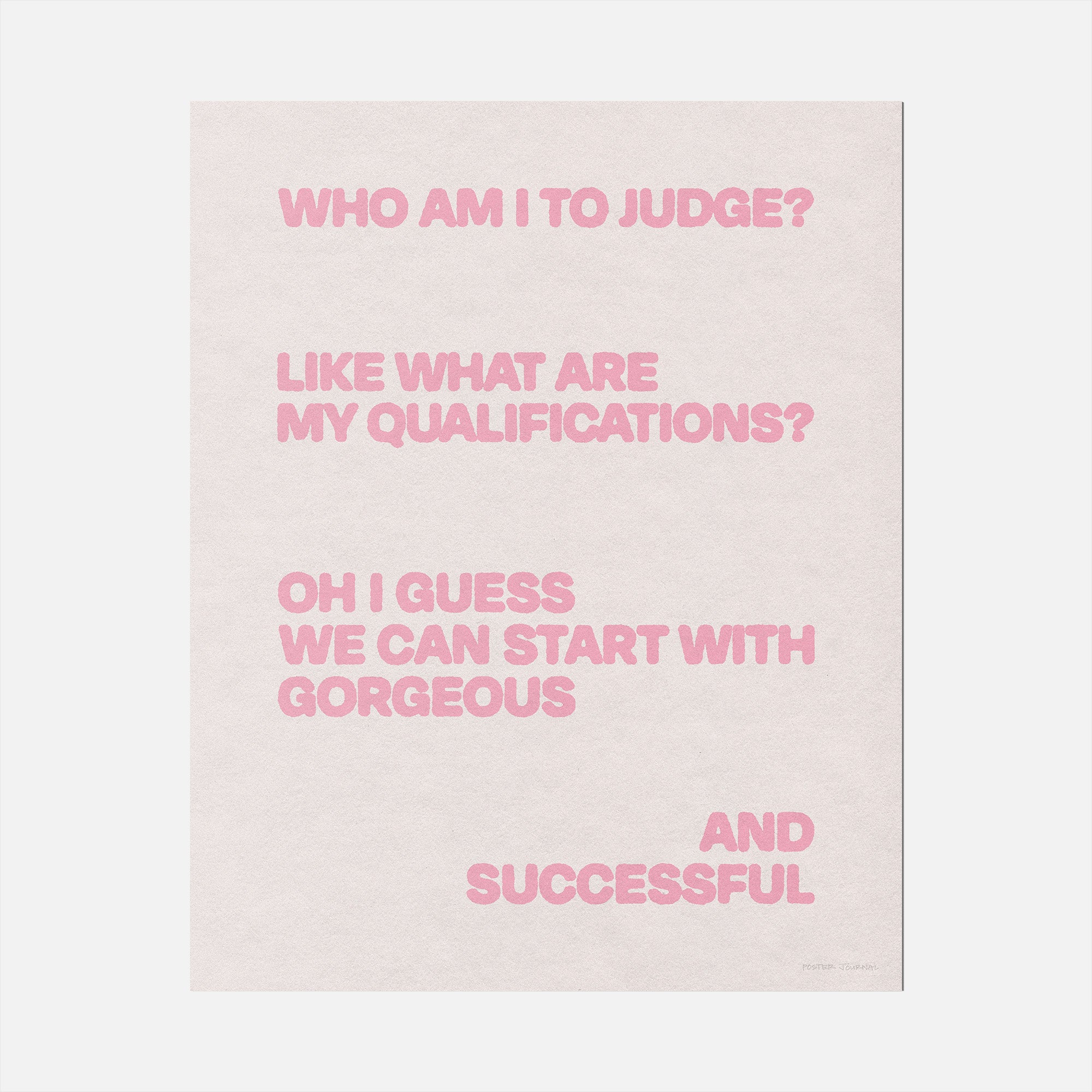 QUALIFICATIONS PRINT