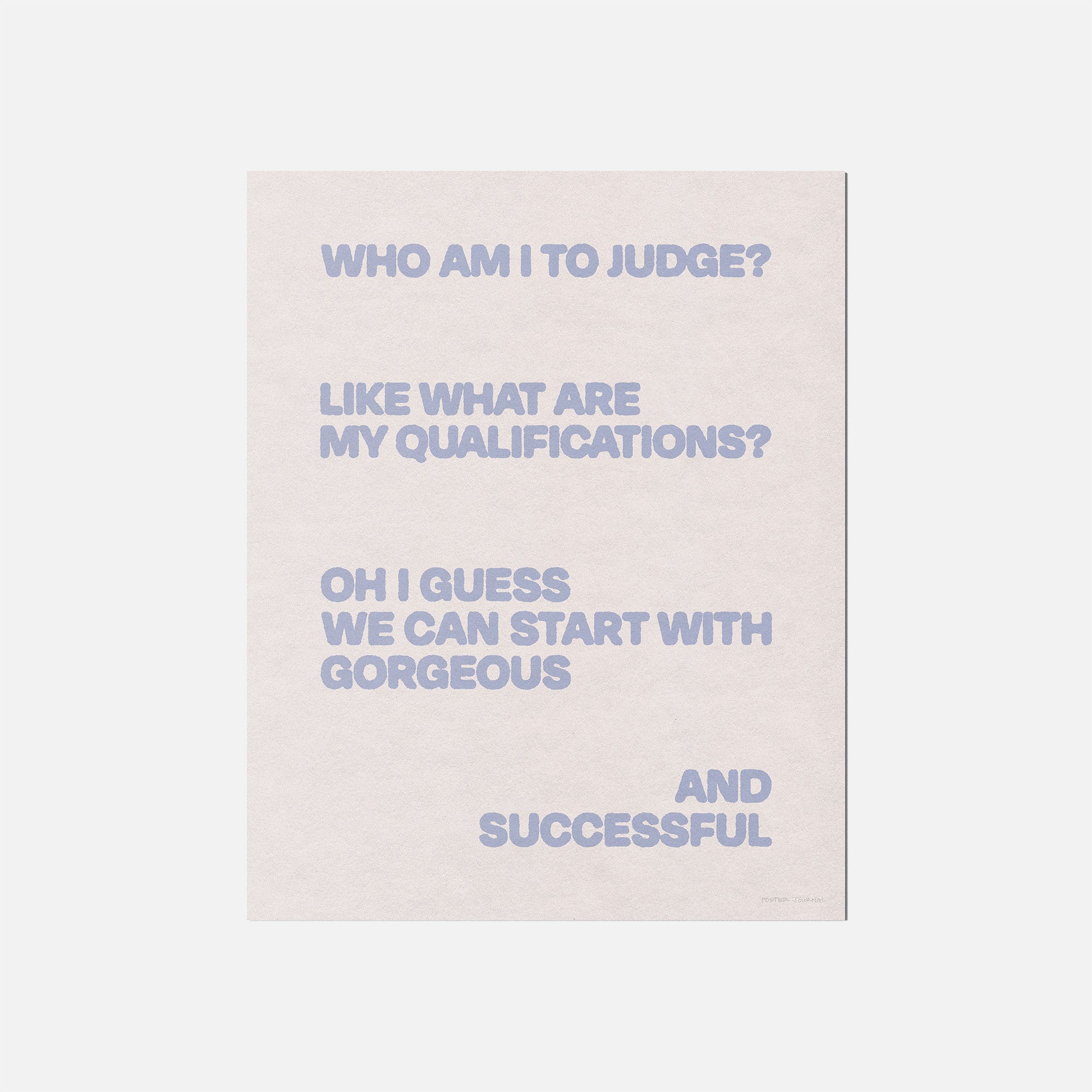 QUALIFICATIONS PRINT