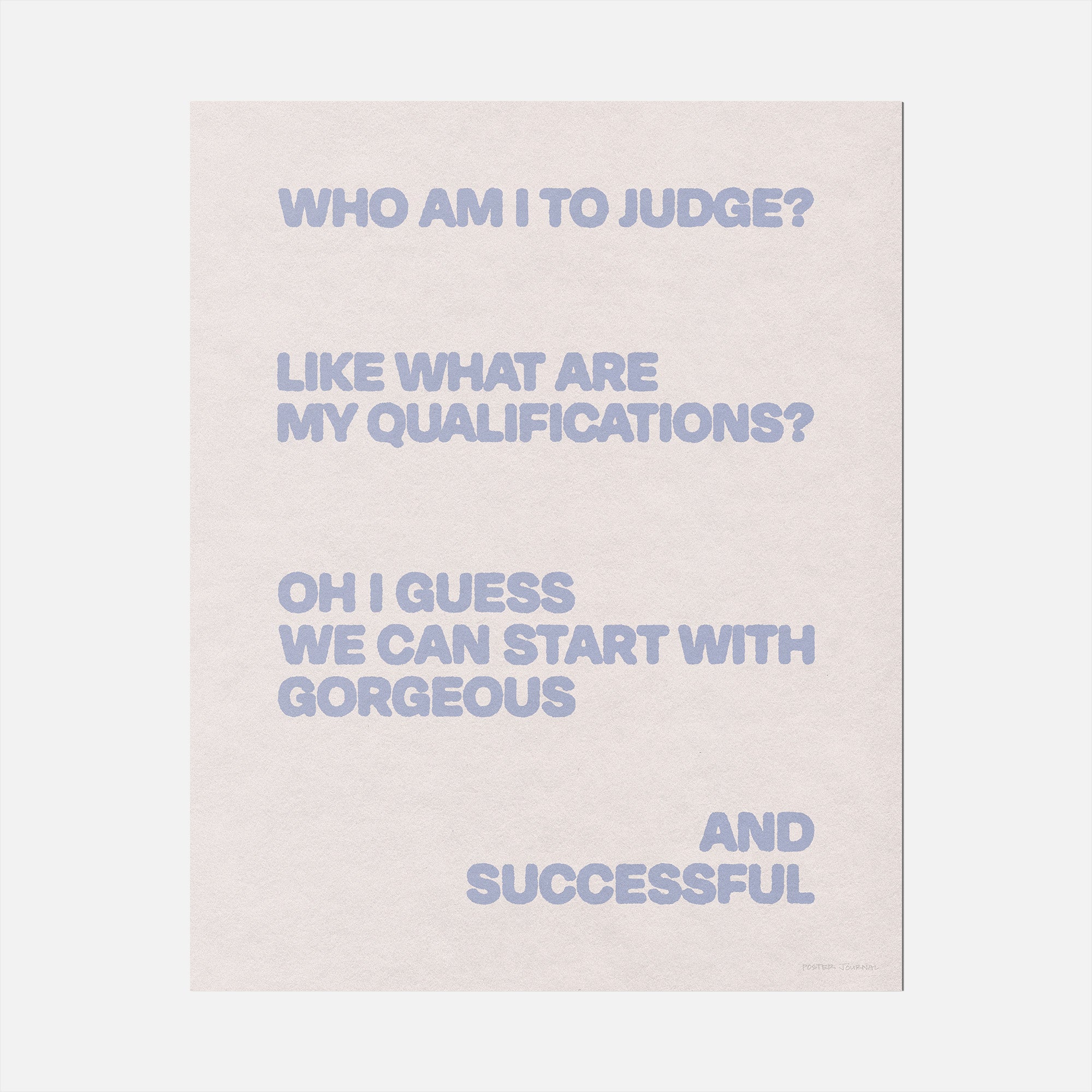 QUALIFICATIONS PRINT