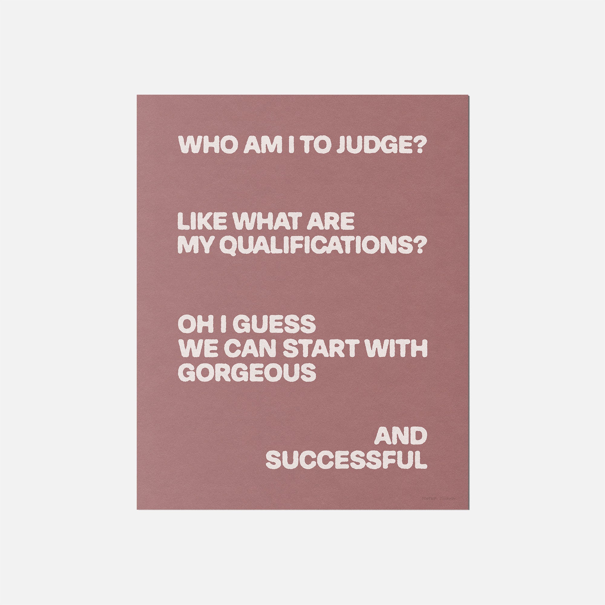QUALIFICATIONS PRINT