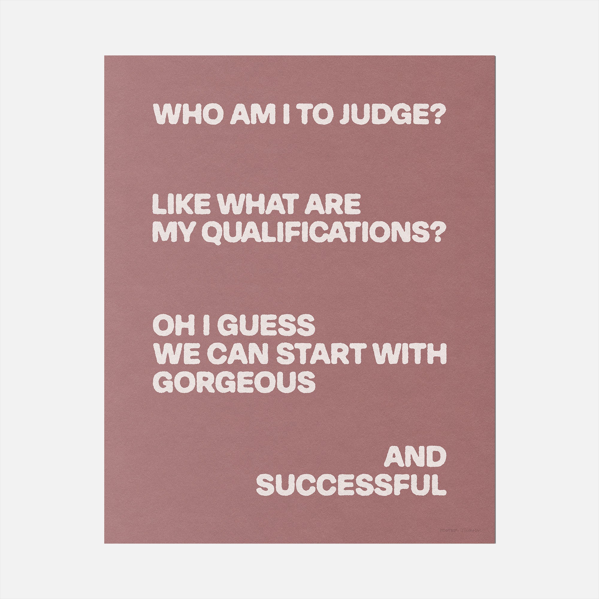 QUALIFICATIONS PRINT