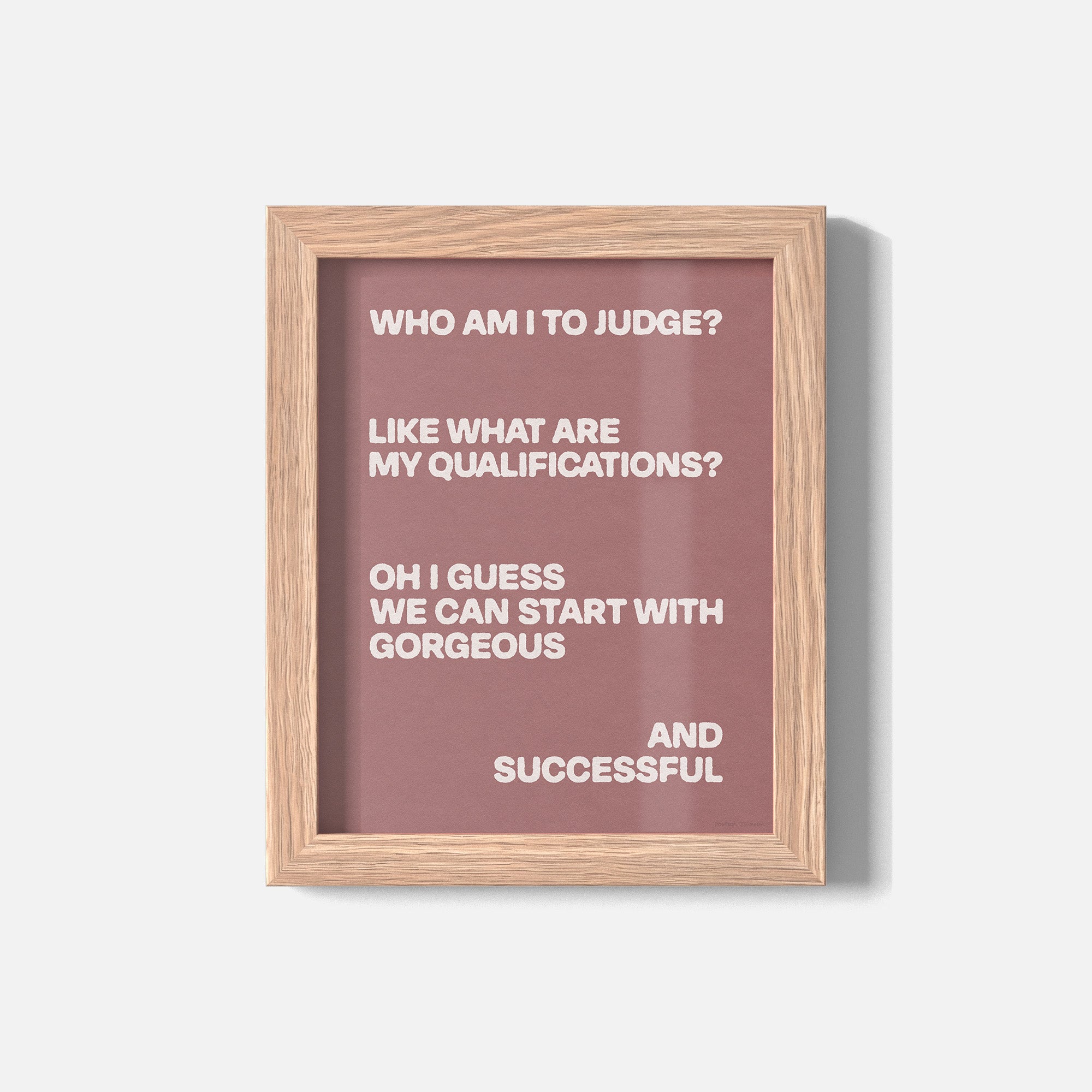QUALIFICATIONS PRINT