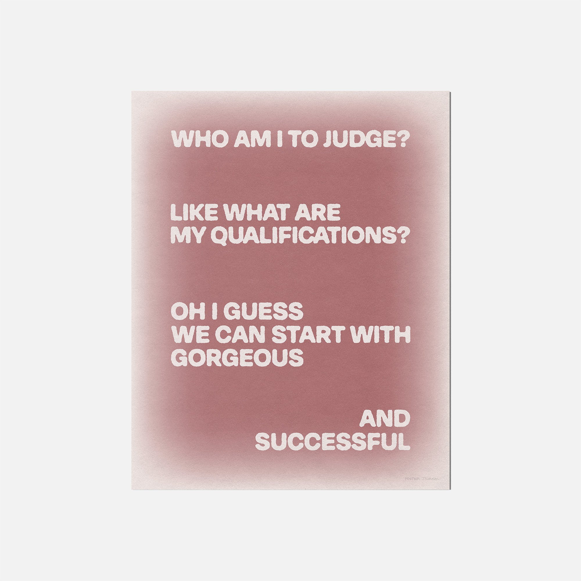 QUALIFICATIONS PRINT