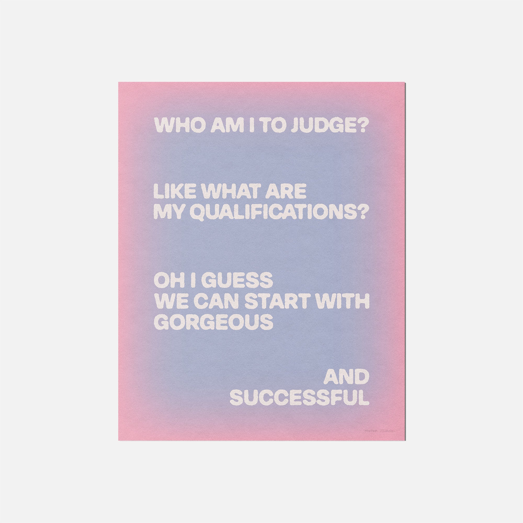 QUALIFICATIONS PRINT