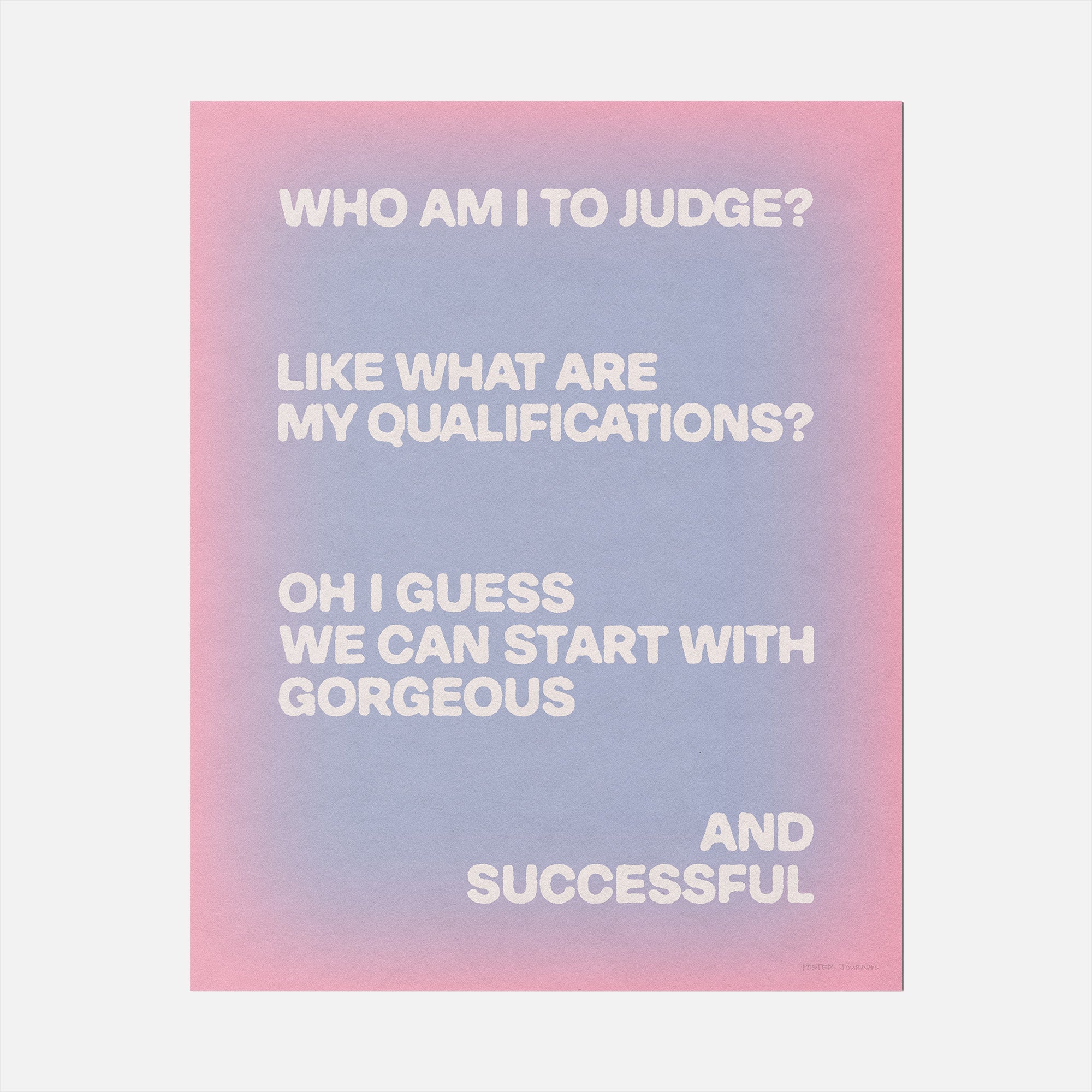 QUALIFICATIONS PRINT