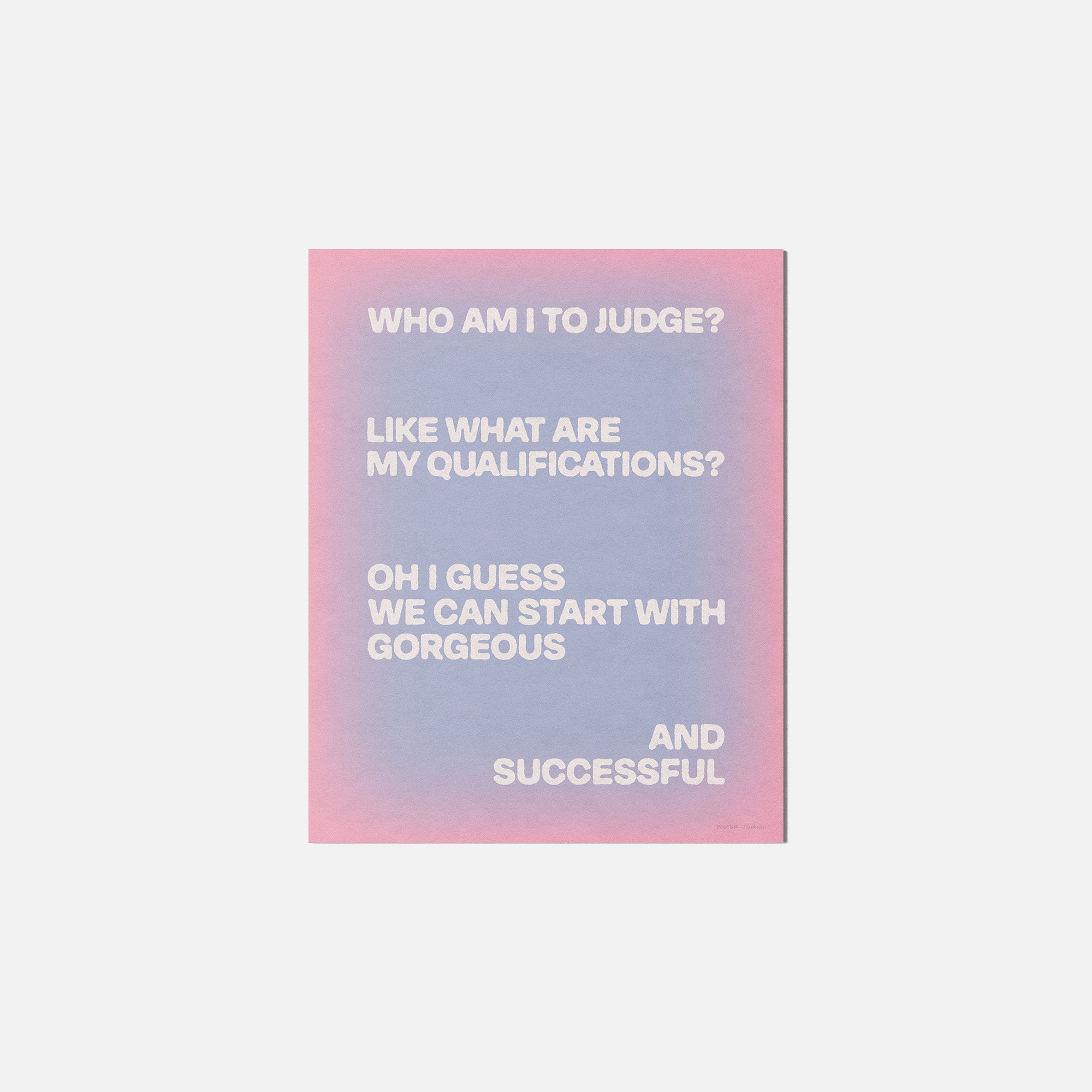 QUALIFICATIONS PRINT