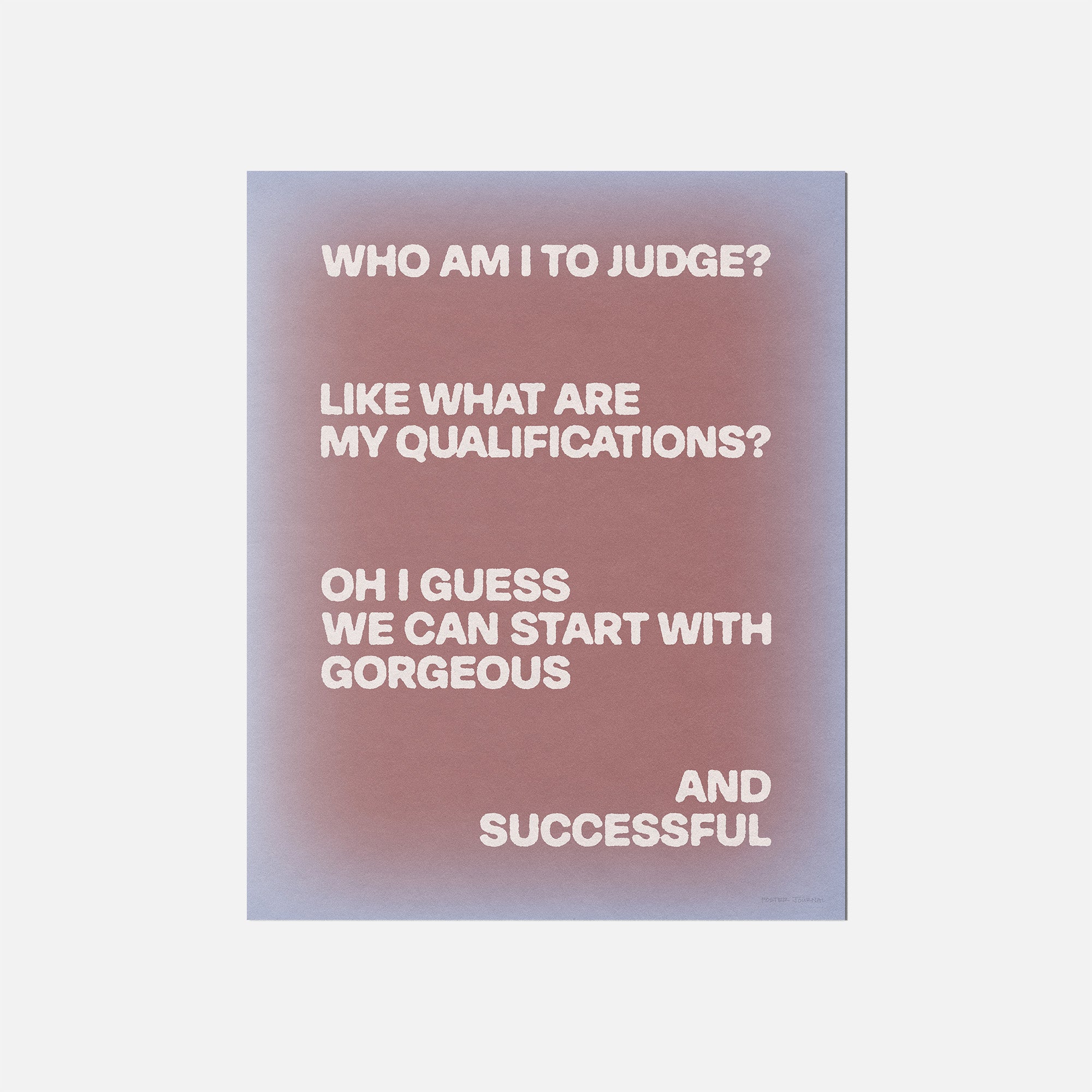 QUALIFICATIONS PRINT