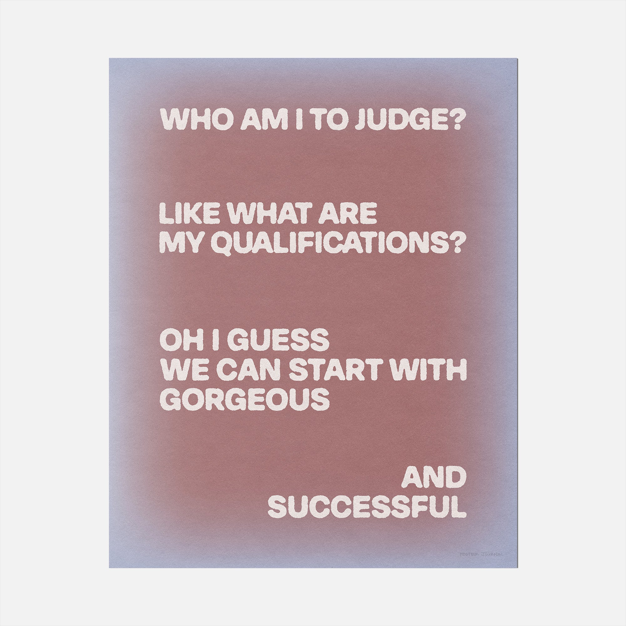 QUALIFICATIONS PRINT