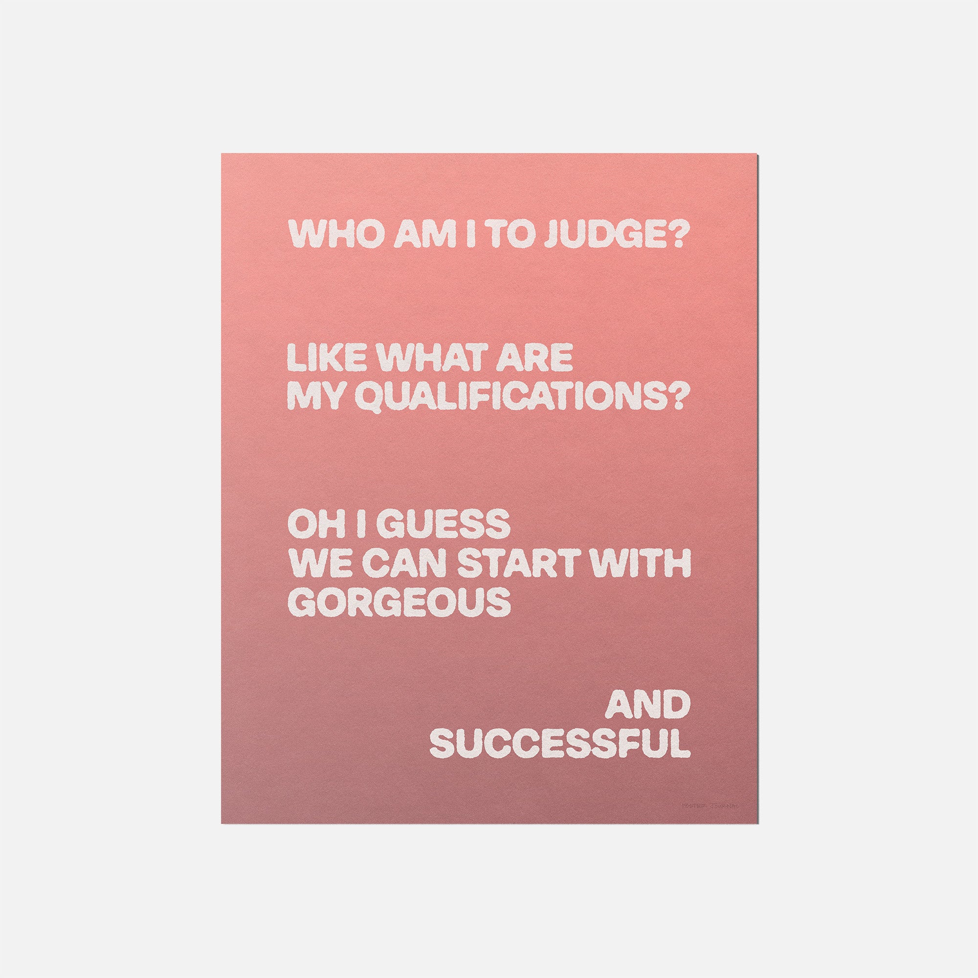 QUALIFICATIONS PRINT