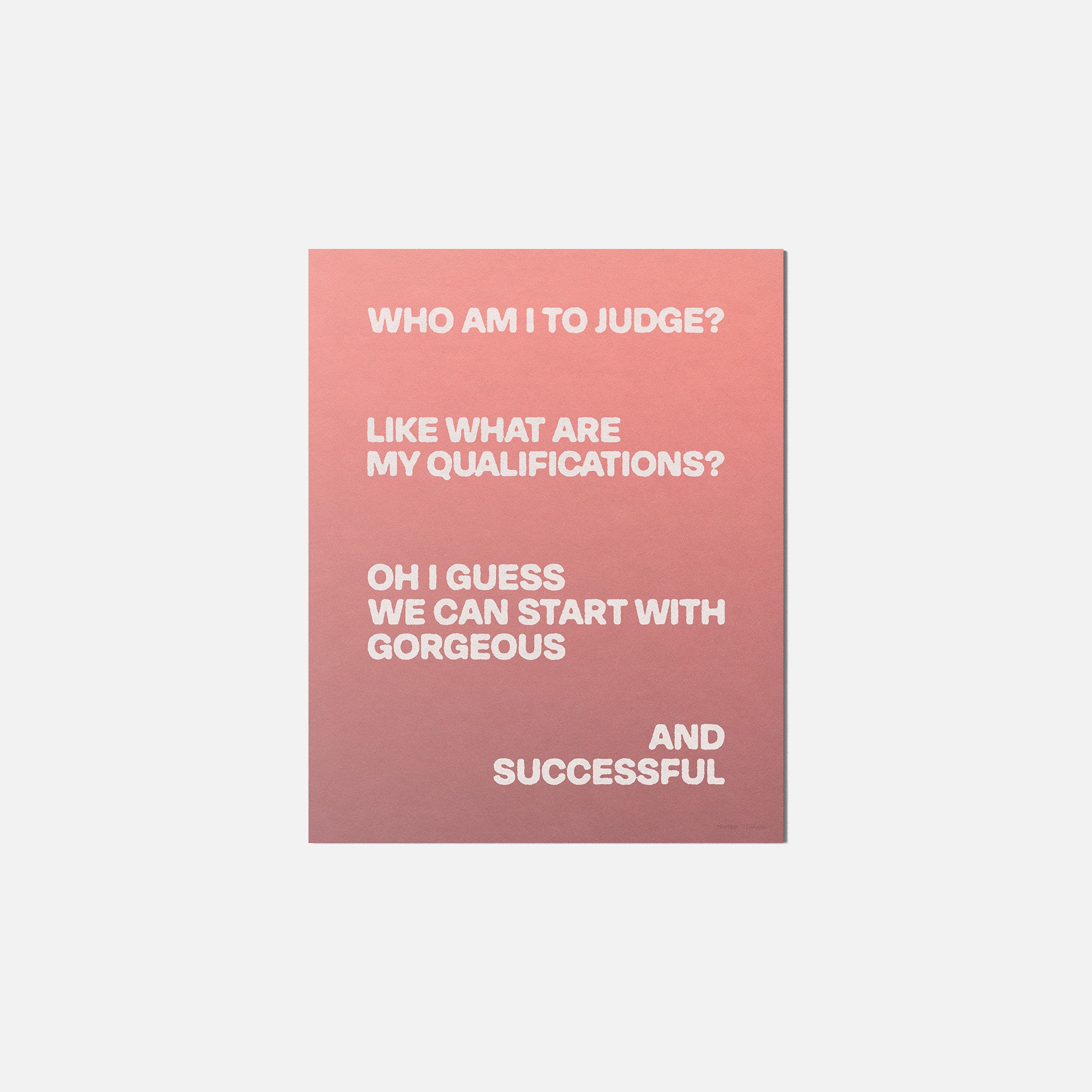 QUALIFICATIONS PRINT