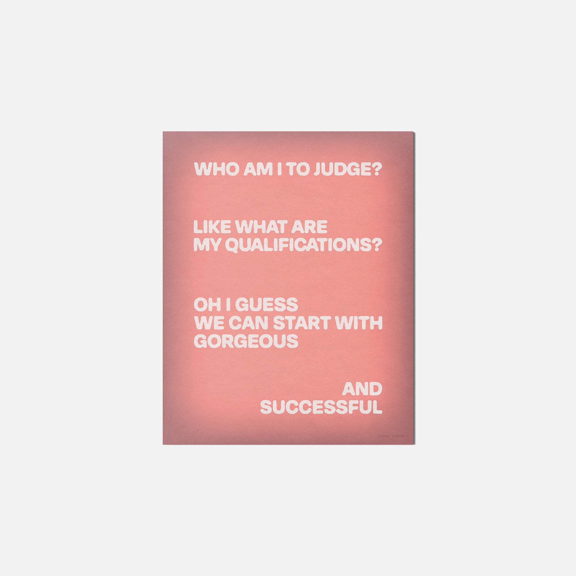 QUALIFICATIONS PRINT