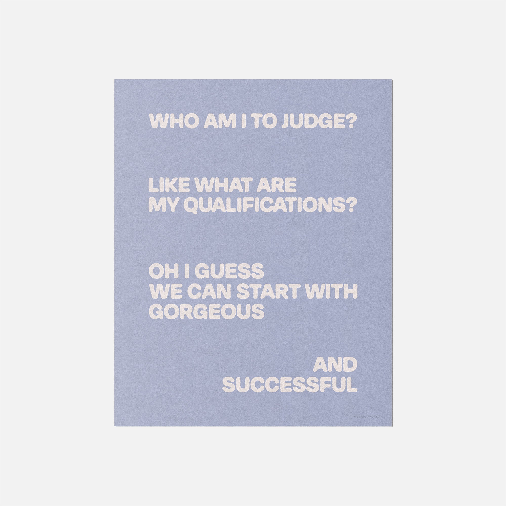 QUALIFICATIONS PRINT