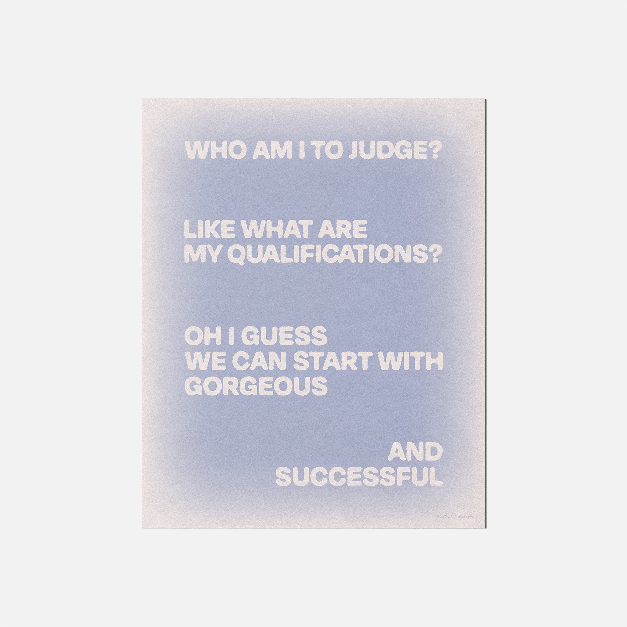 QUALIFICATIONS PRINT
