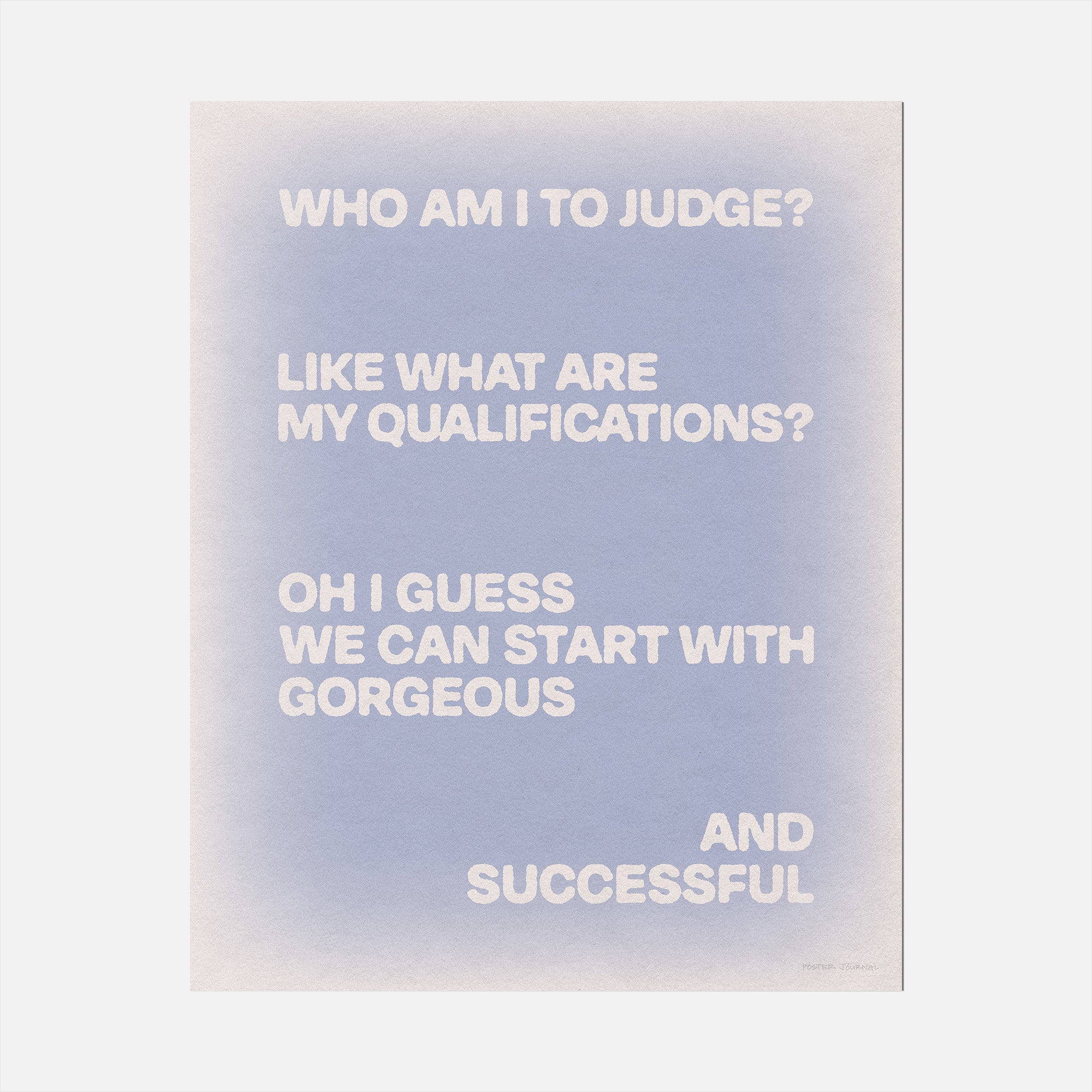 QUALIFICATIONS PRINT