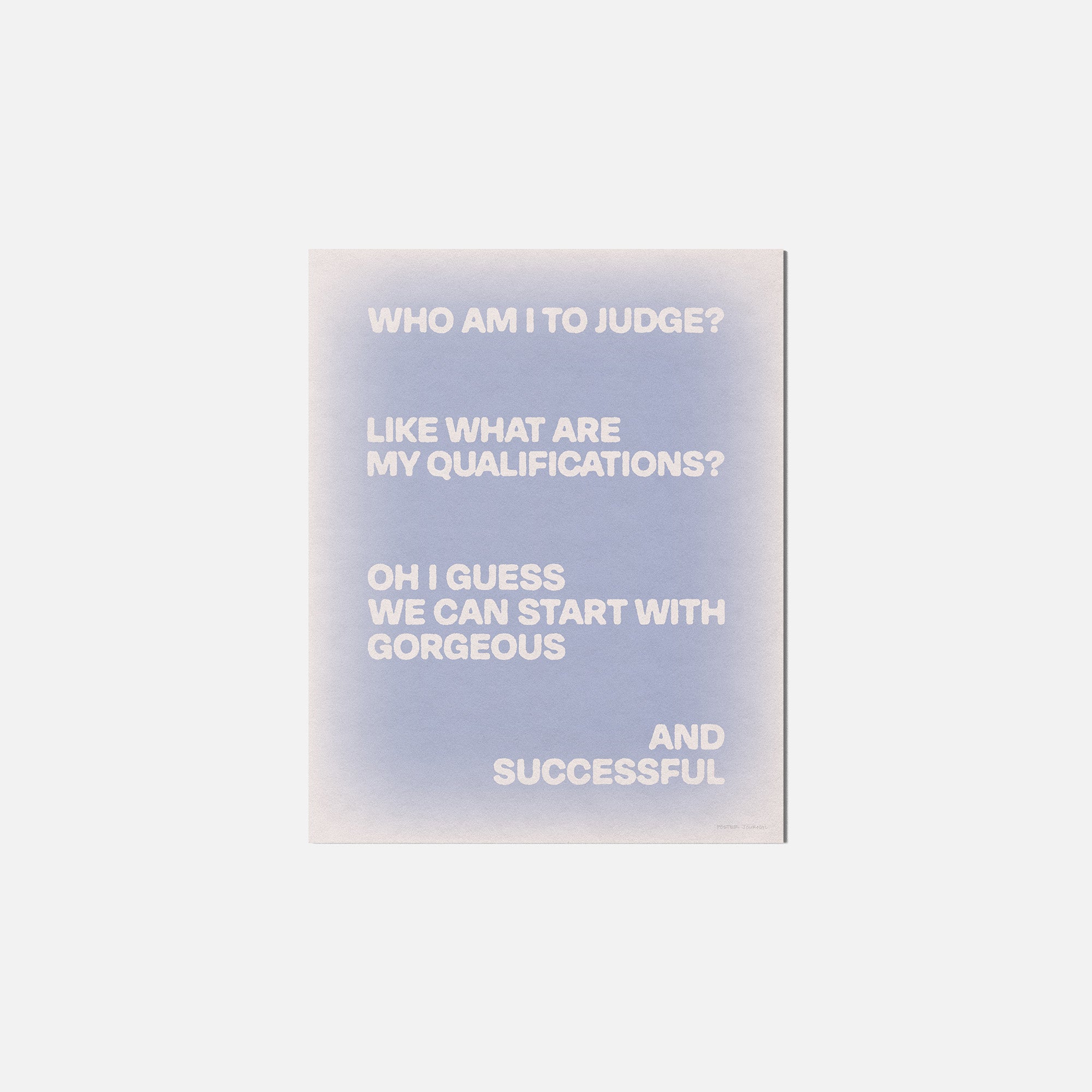 QUALIFICATIONS PRINT