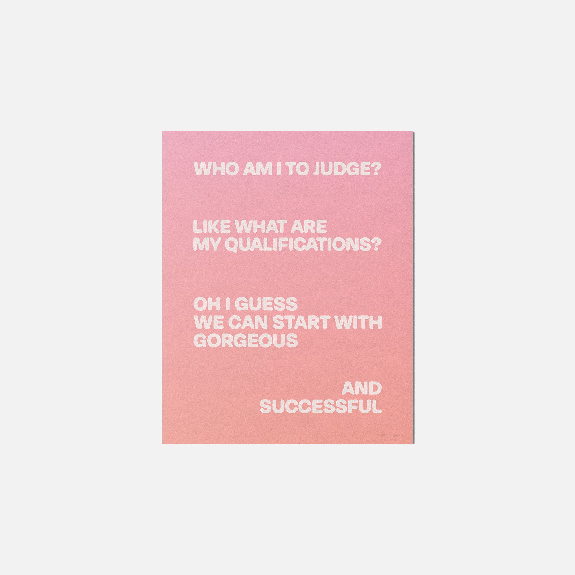 QUALIFICATIONS PRINT