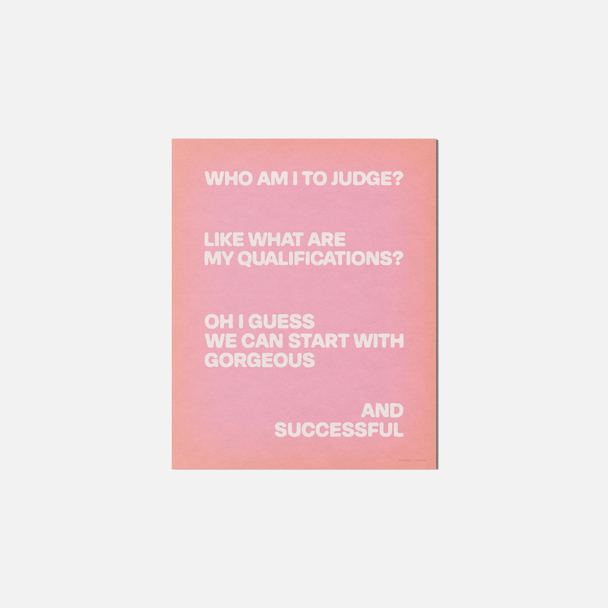 QUALIFICATIONS PRINT
