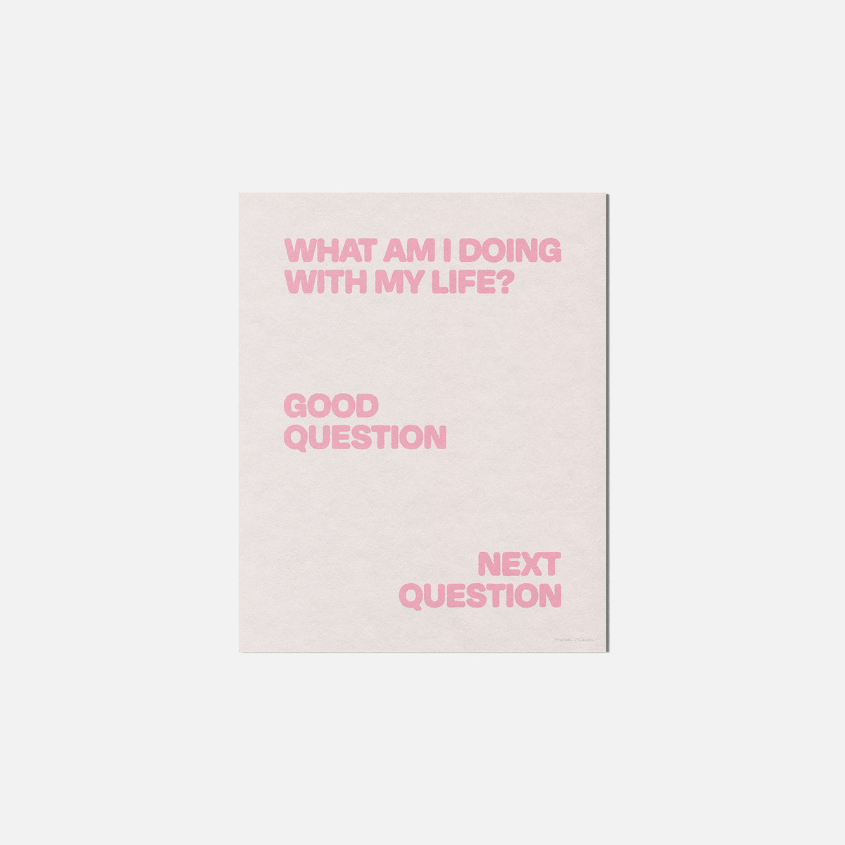 QUESTION PRINT