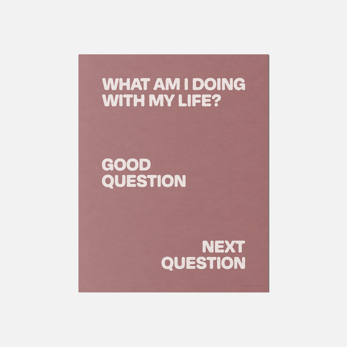 QUESTION PRINT