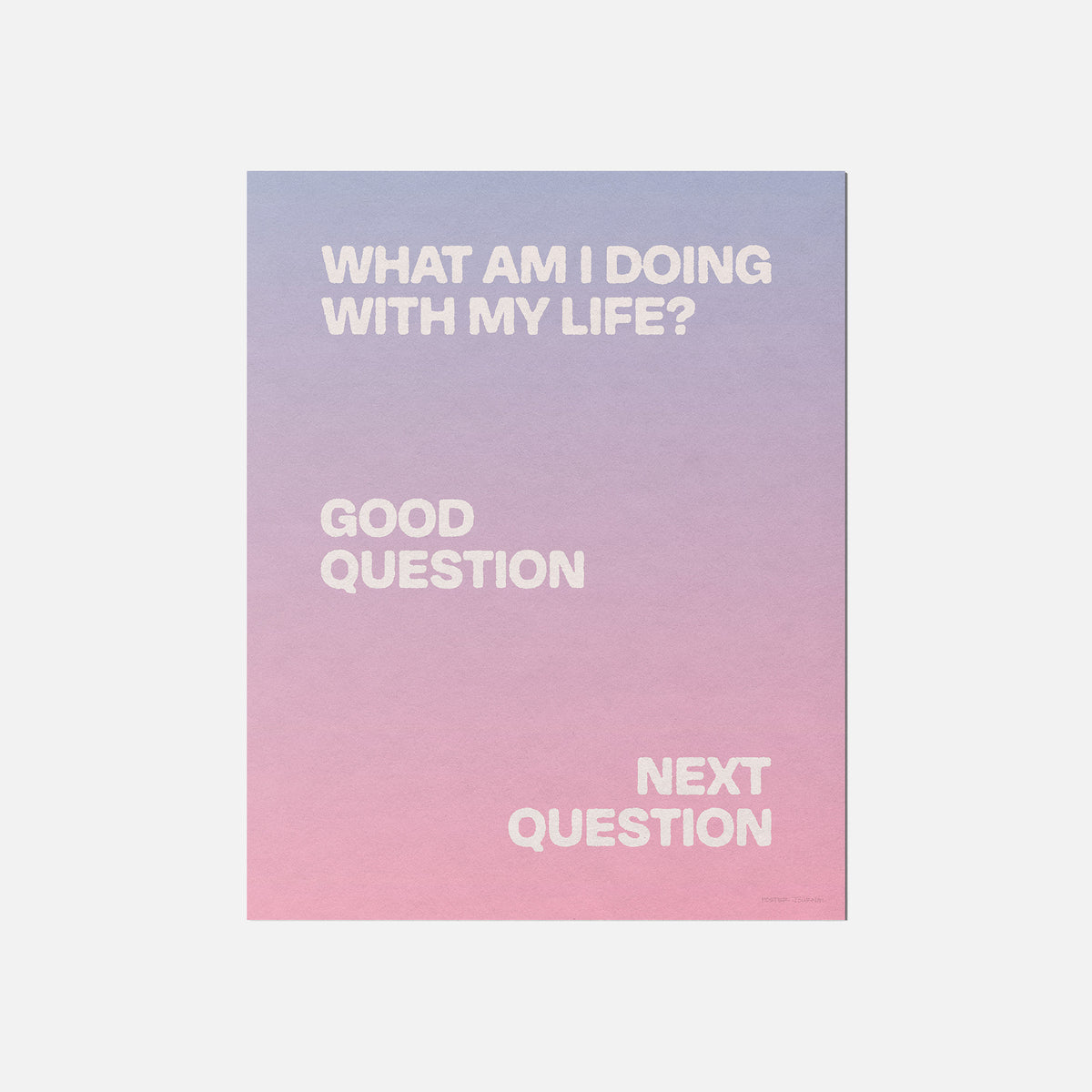 QUESTION PRINT