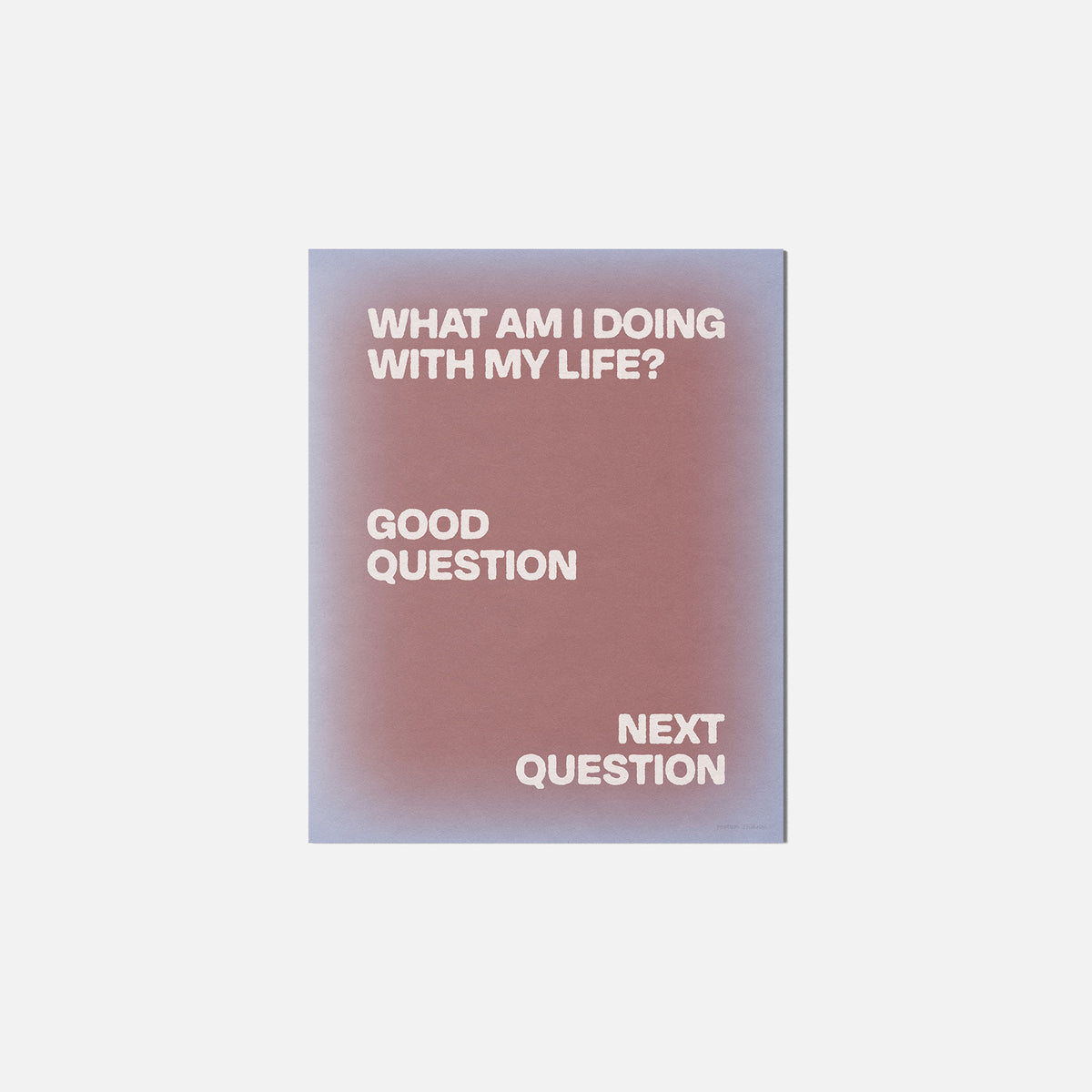 QUESTION PRINT
