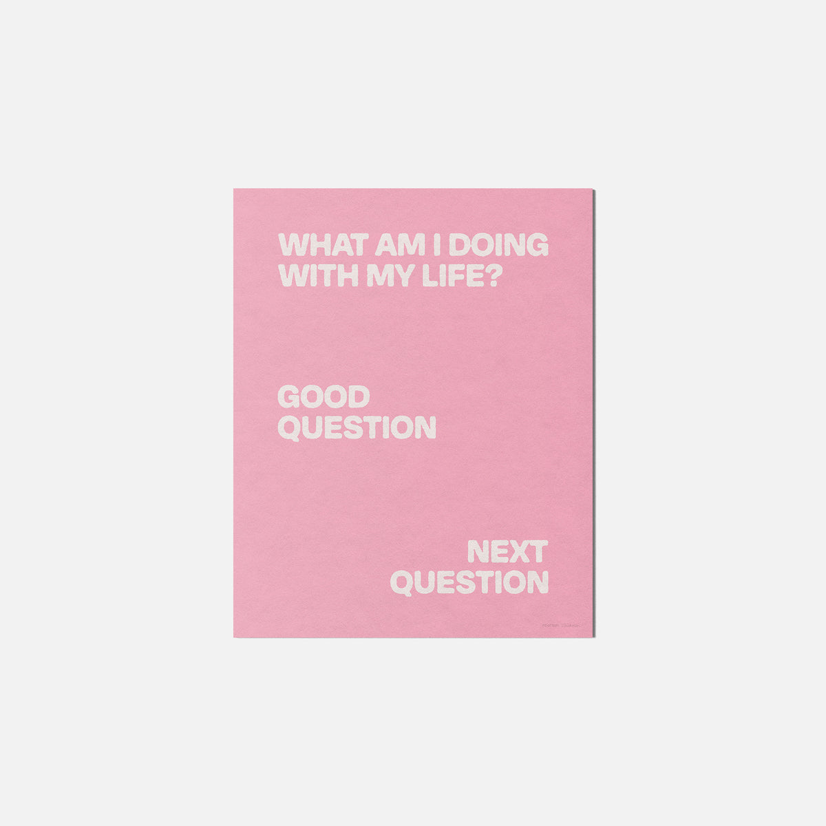 QUESTION PRINT