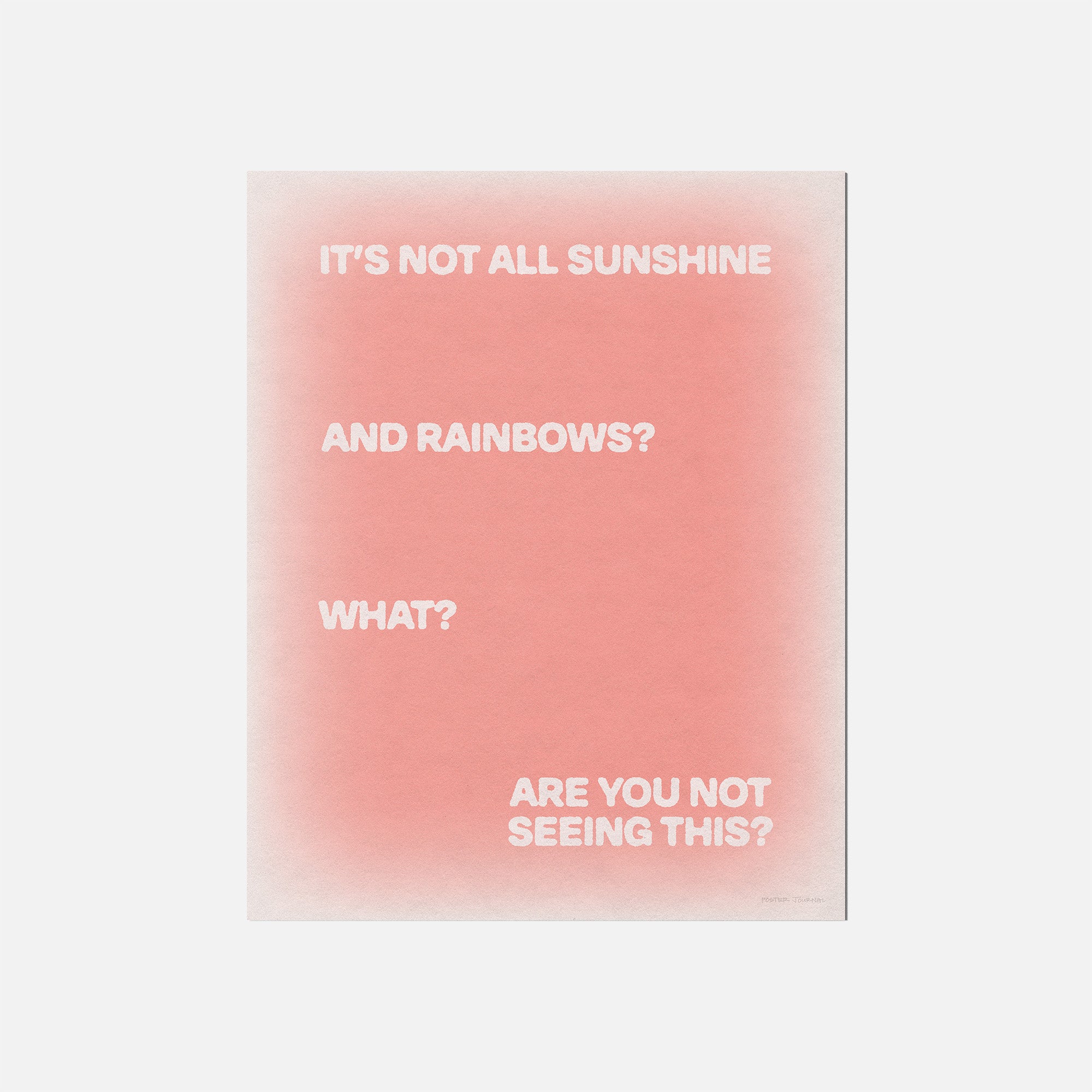 RAINBOWS PRINT