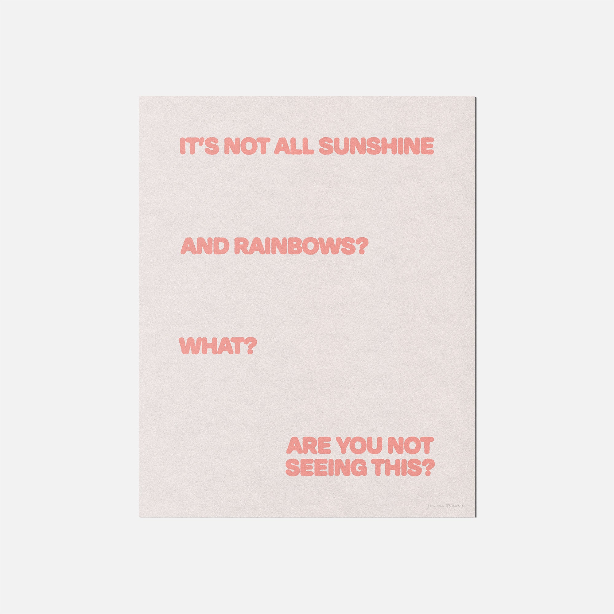 RAINBOWS PRINT