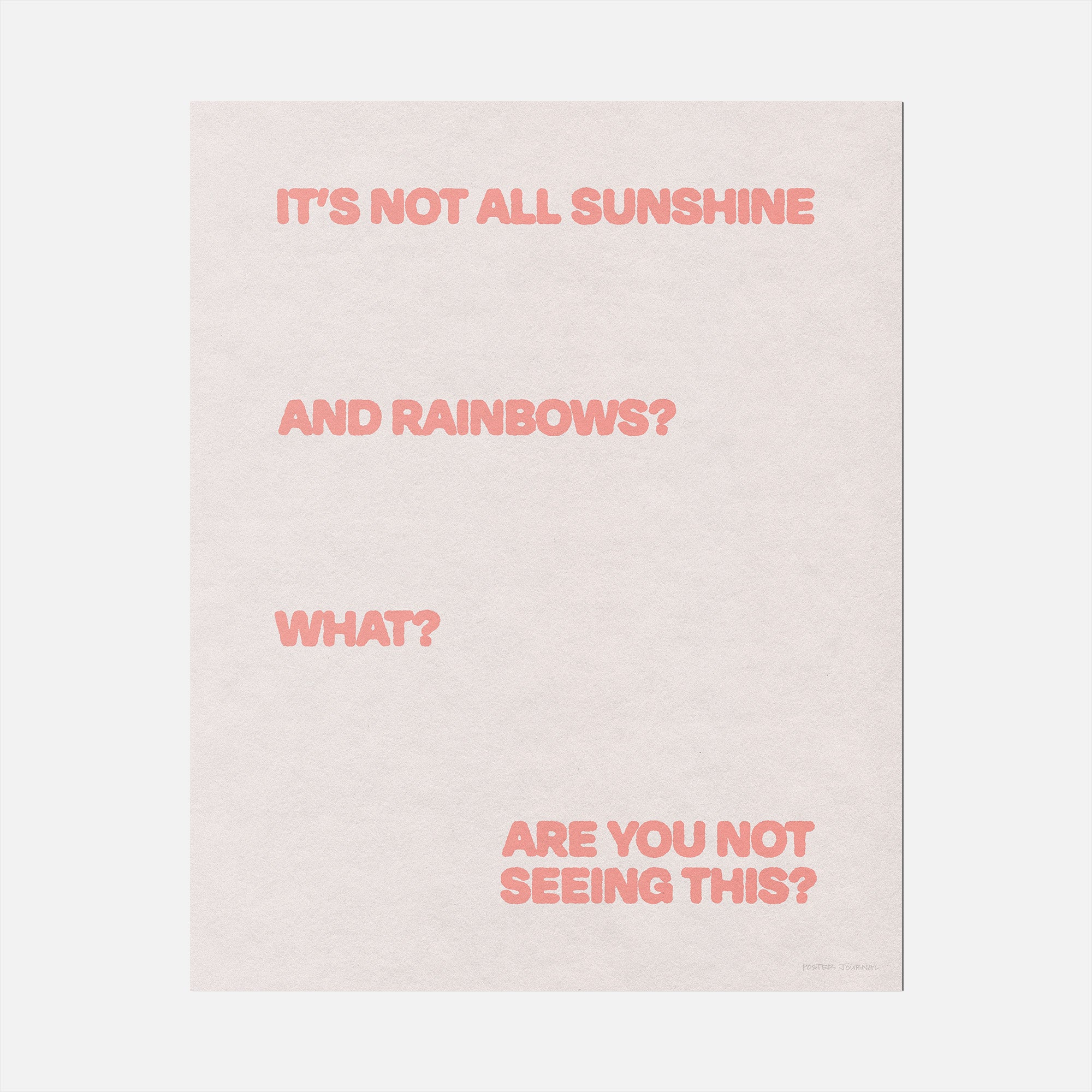 RAINBOWS PRINT