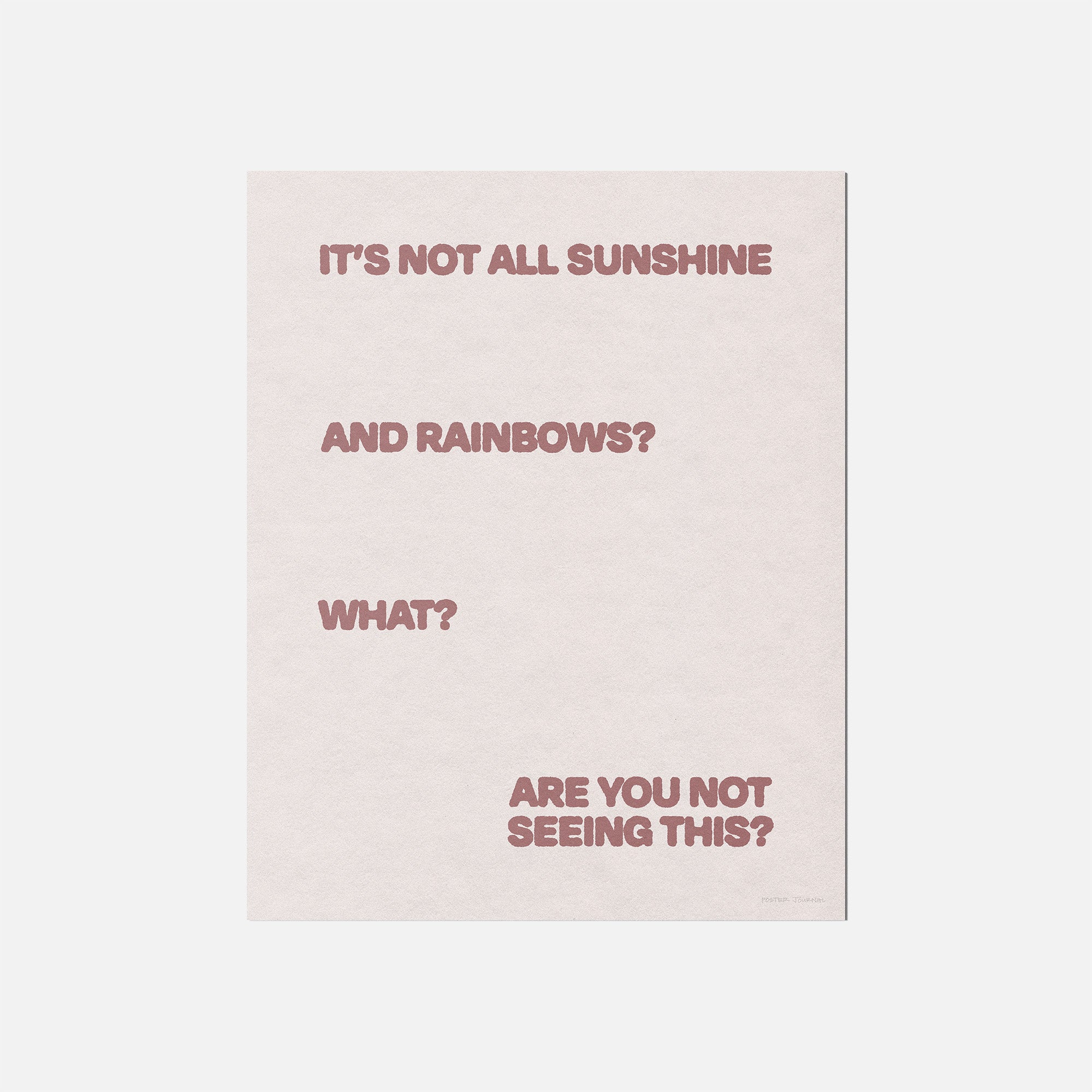 RAINBOWS PRINT