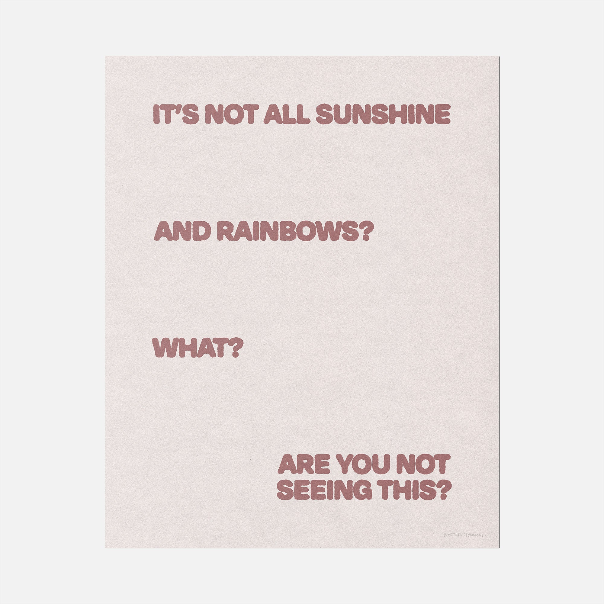 RAINBOWS PRINT