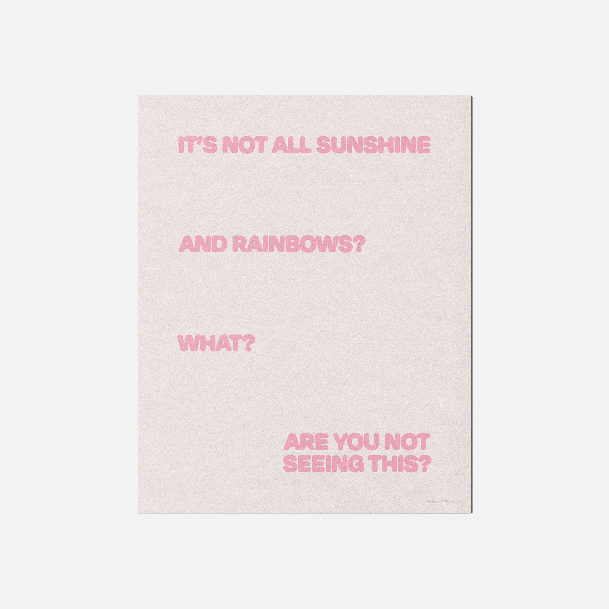 RAINBOWS PRINT