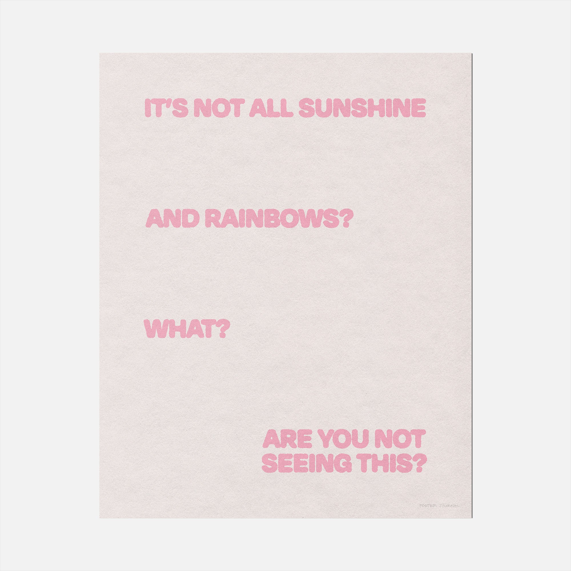 RAINBOWS PRINT