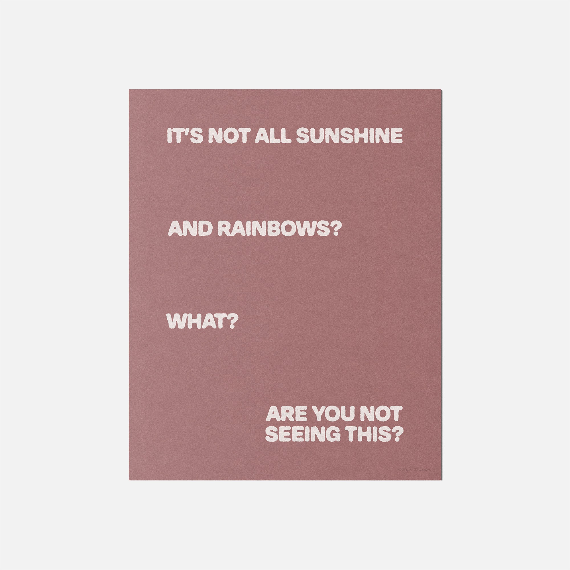 RAINBOWS PRINT