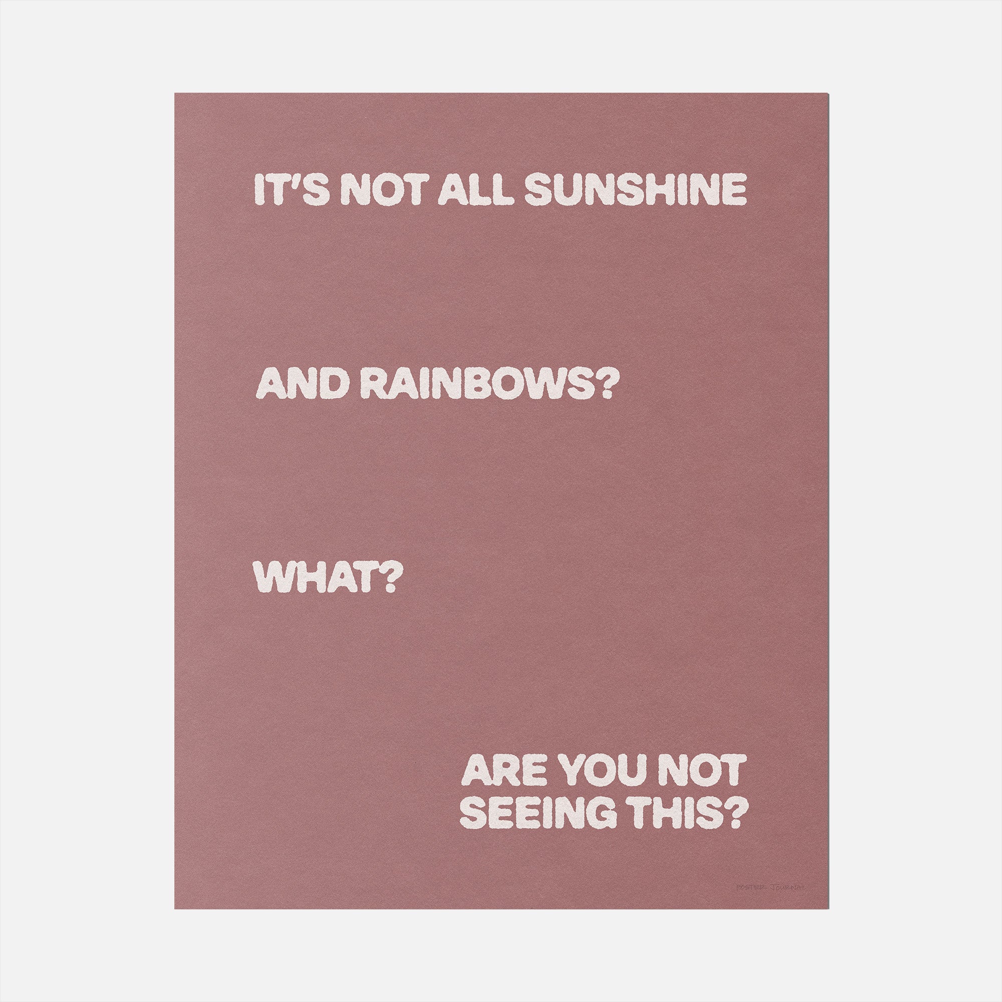 RAINBOWS PRINT
